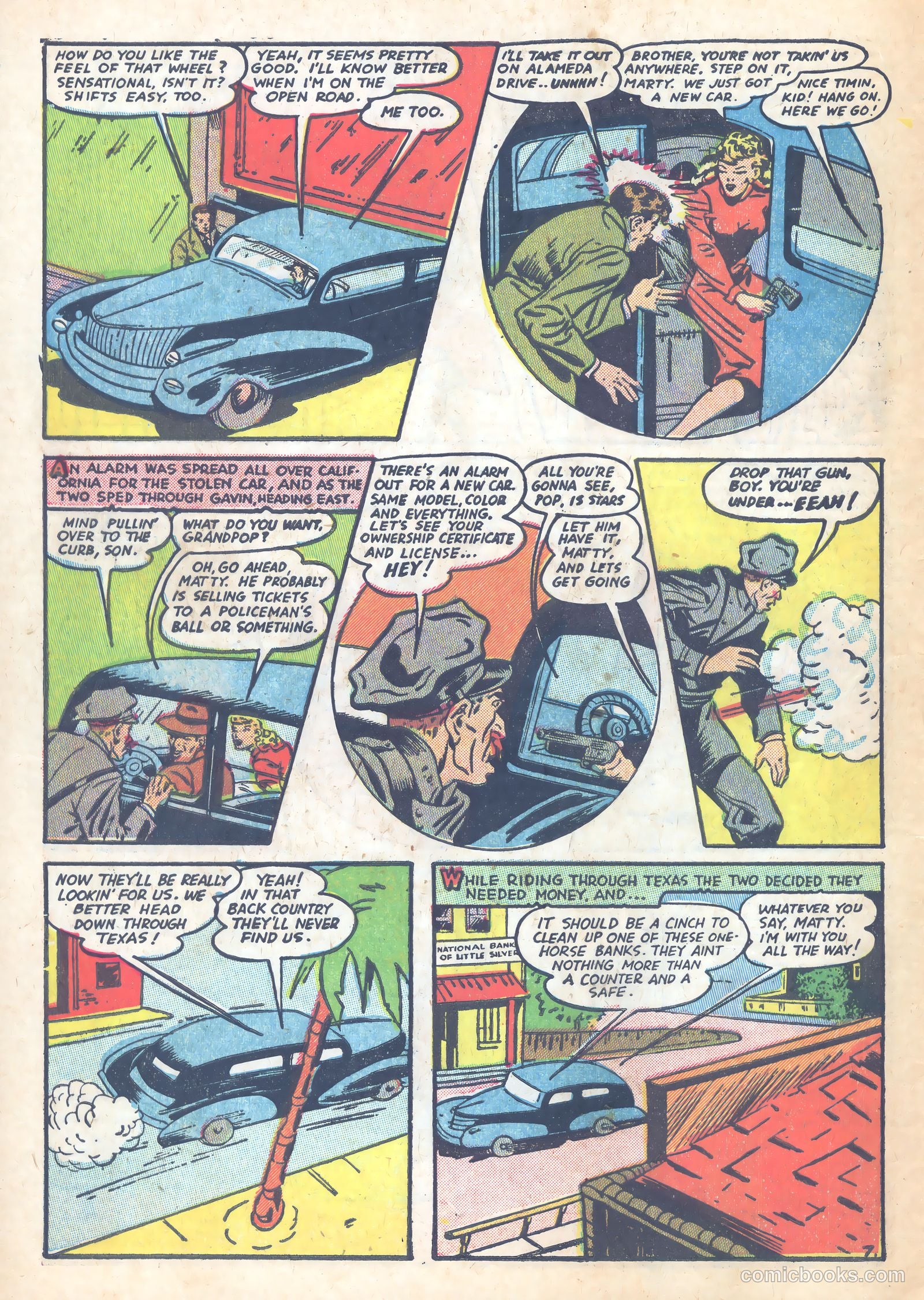 Shocking Mystery Cases #58 (1954) — page 30 of 36