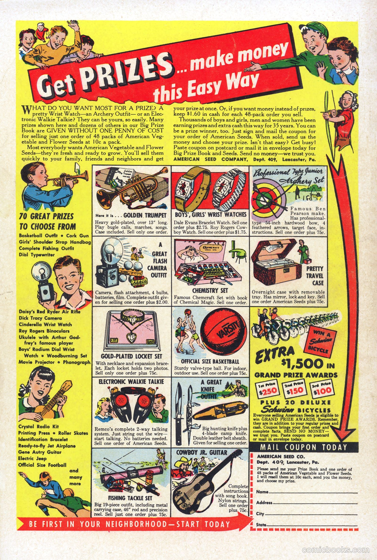 Shocking Mystery Cases #58 (1954) — page 36 of 36