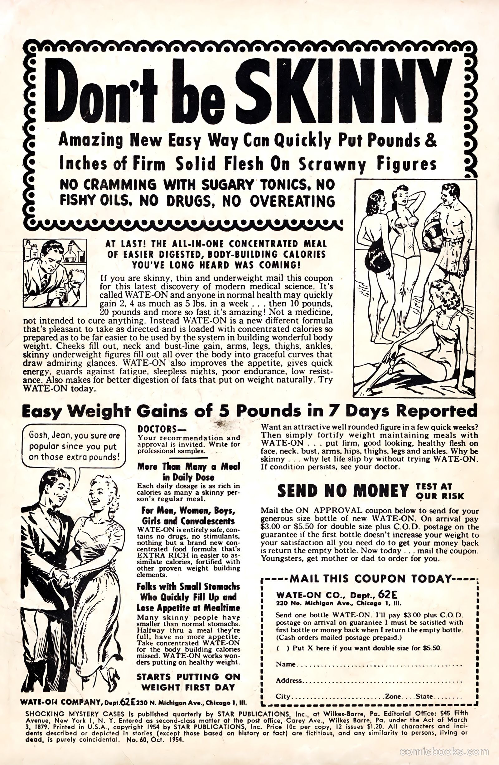 Shocking Mystery Cases #60 (1954) — page 2 of 36