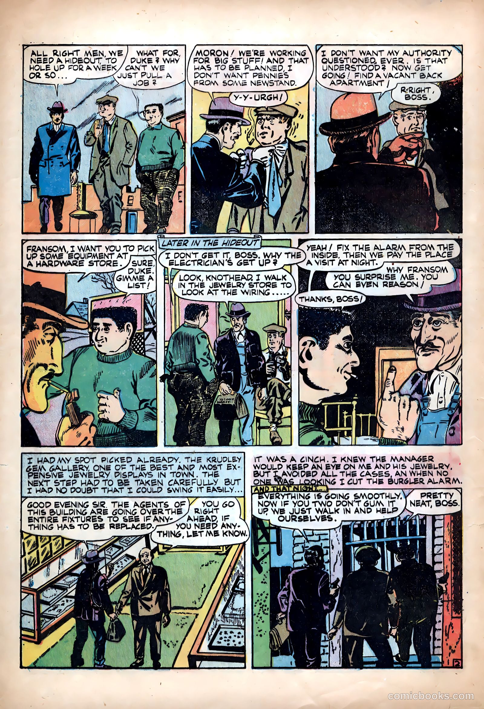 Shocking Mystery Cases #60 (1954) — page 4 of 36