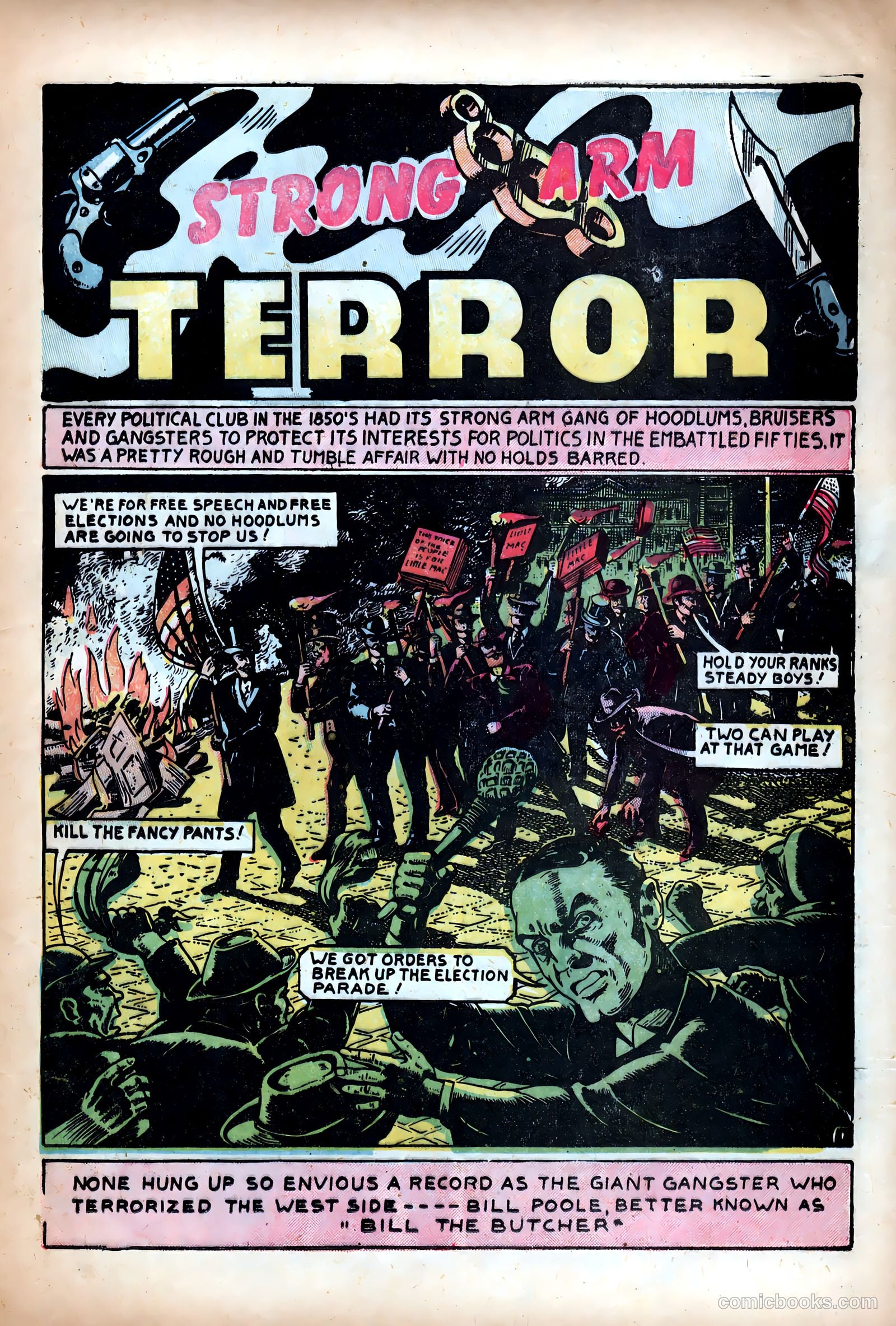 Shocking Mystery Cases #60 (1954) — page 23 of 36