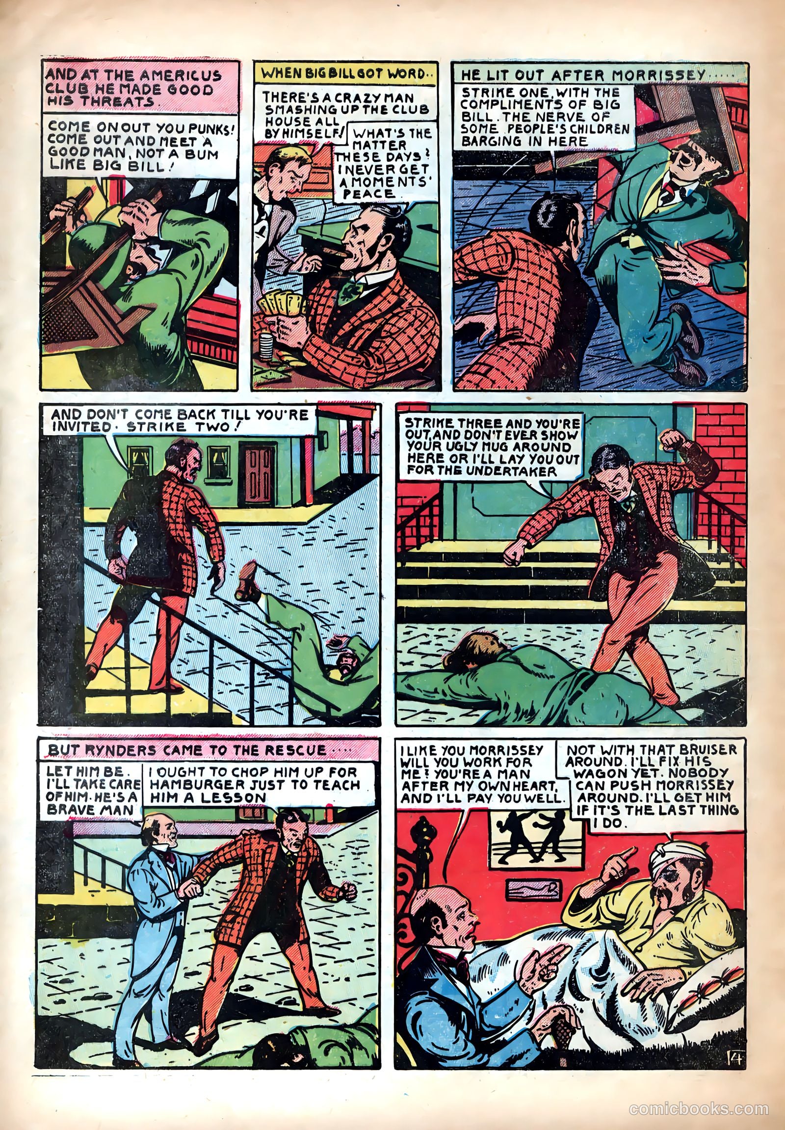 Shocking Mystery Cases #60 (1954) — page 28 of 36