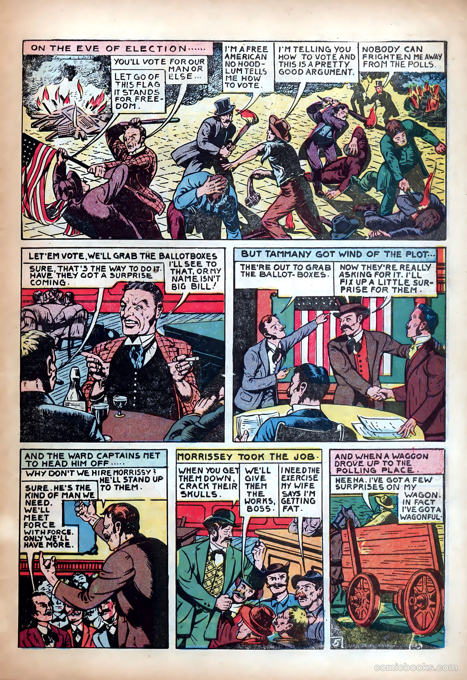 Shocking Mystery Cases #60 (1954) — page 29 of 36