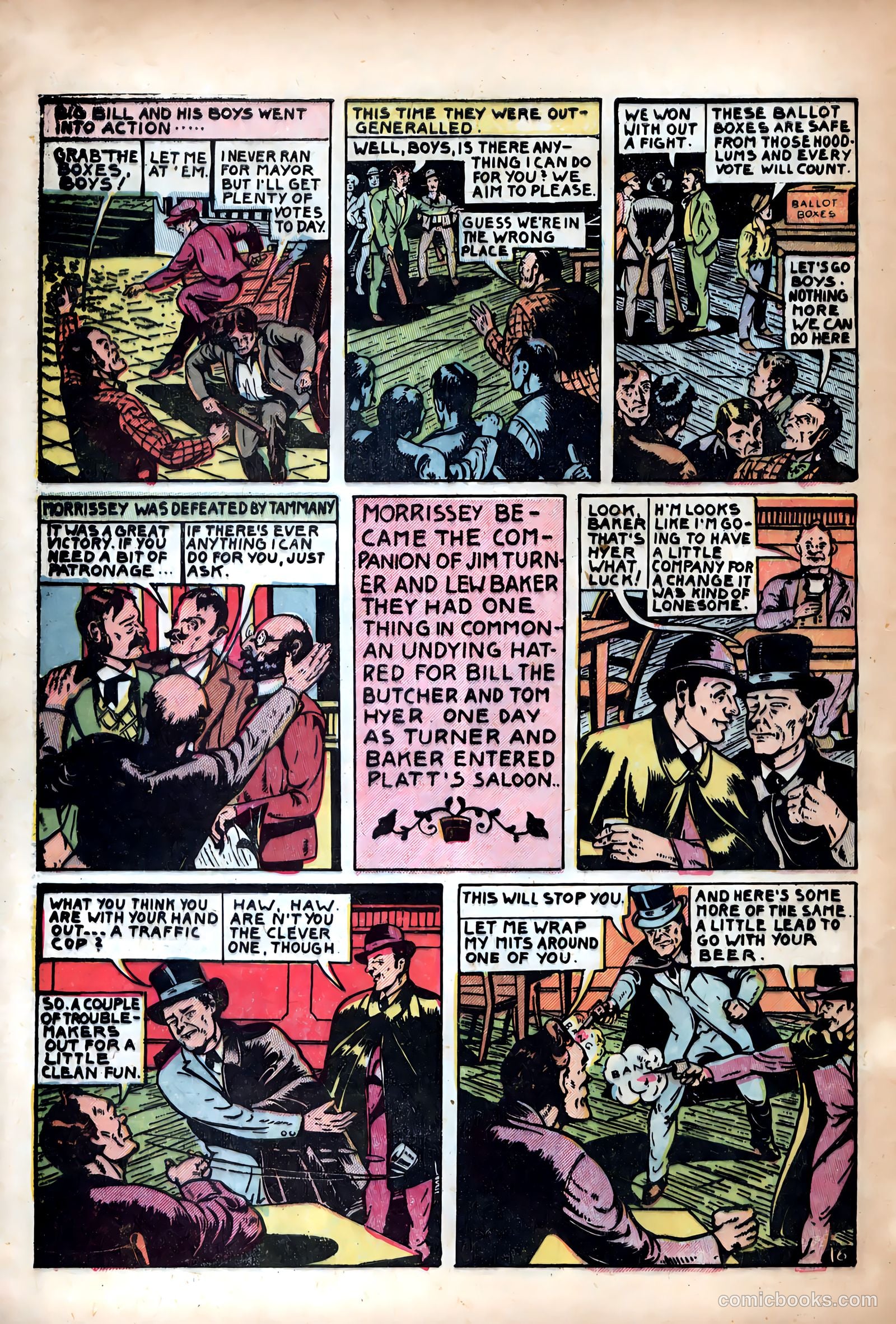 Shocking Mystery Cases #60 (1954) — page 30 of 36