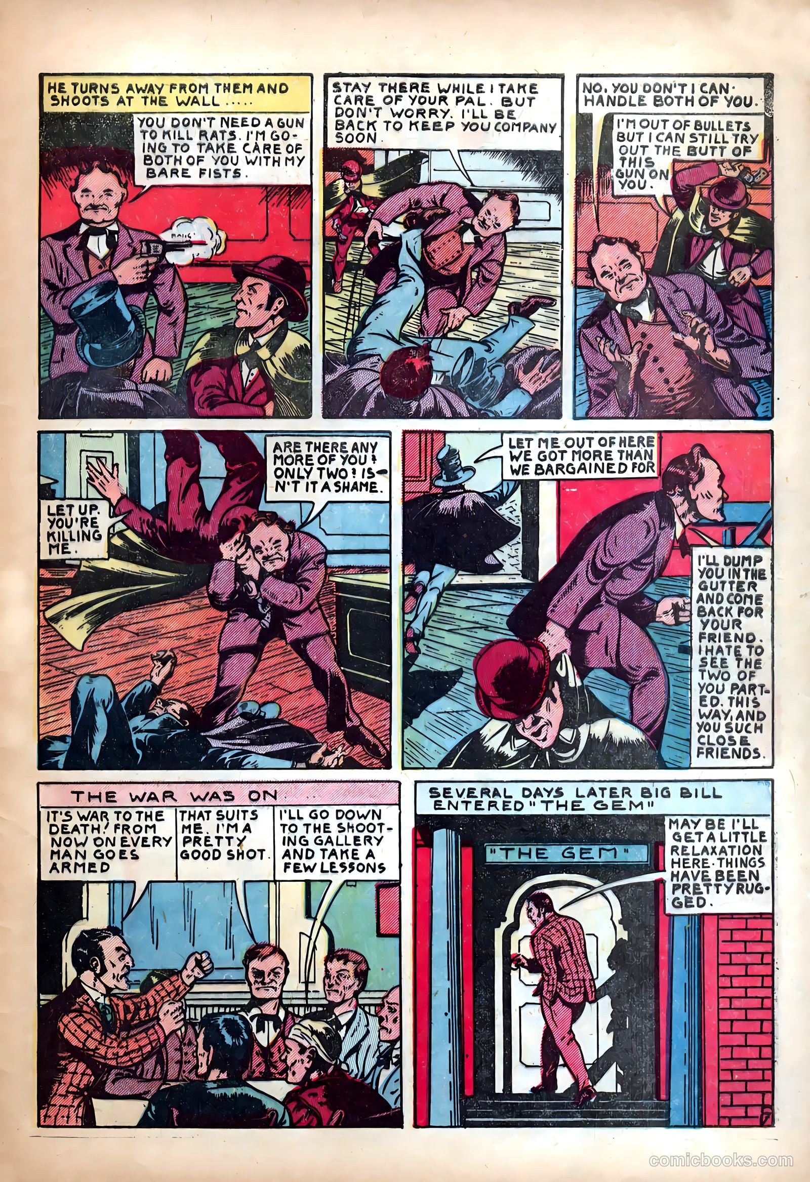 Shocking Mystery Cases #60 (1954) — page 31 of 36