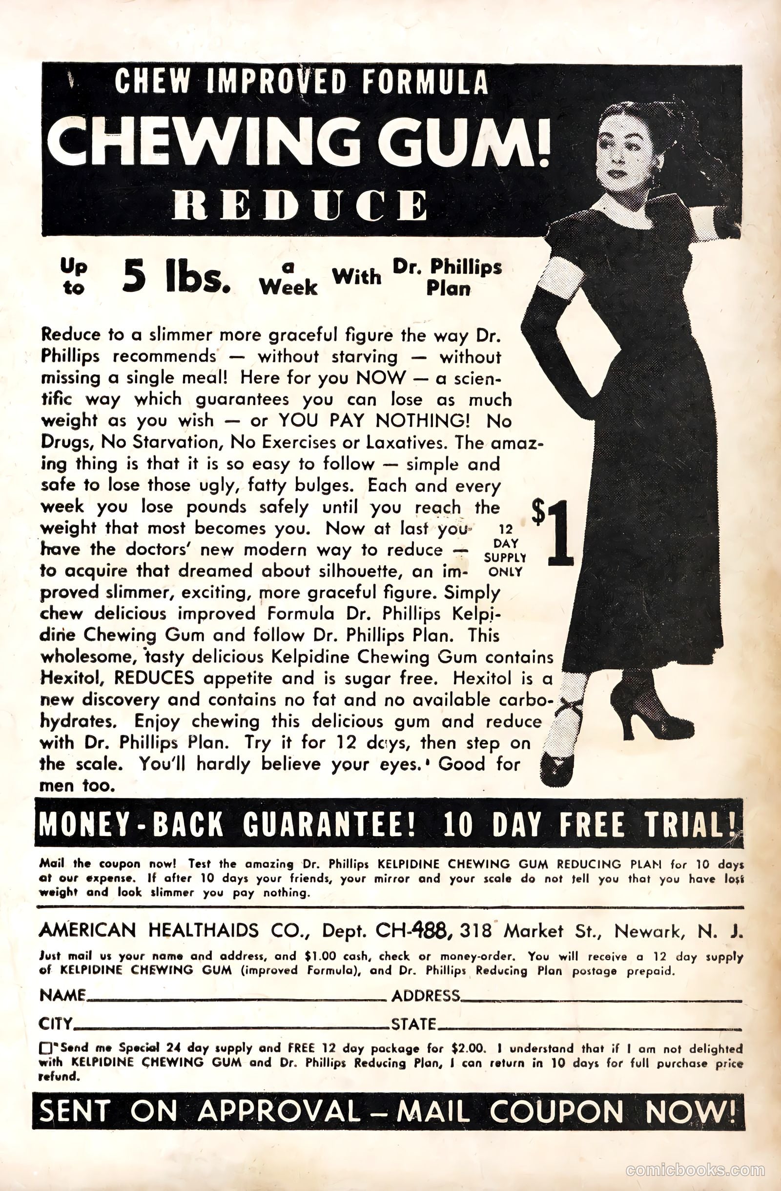 Shocking Mystery Cases #60 (1954) — page 36 of 36
