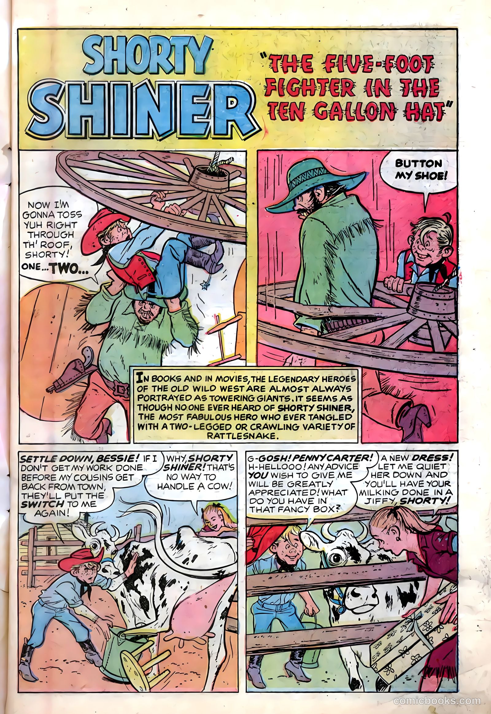 Shorty Shiner #1 (1956) — page 3 of 36