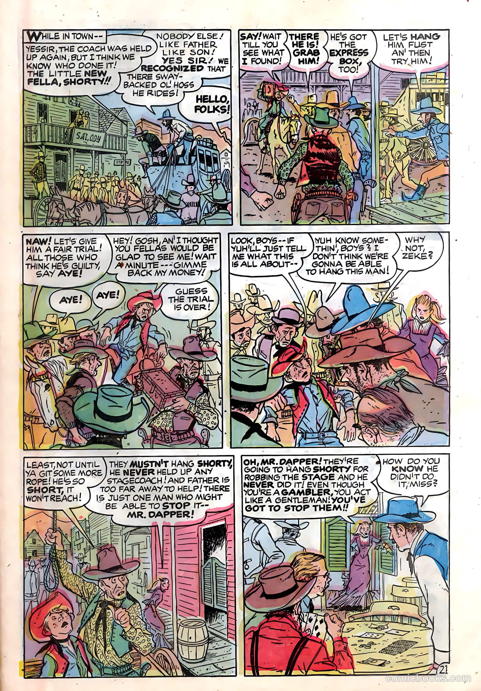Shorty Shiner #1 (1956) — page 23 of 36