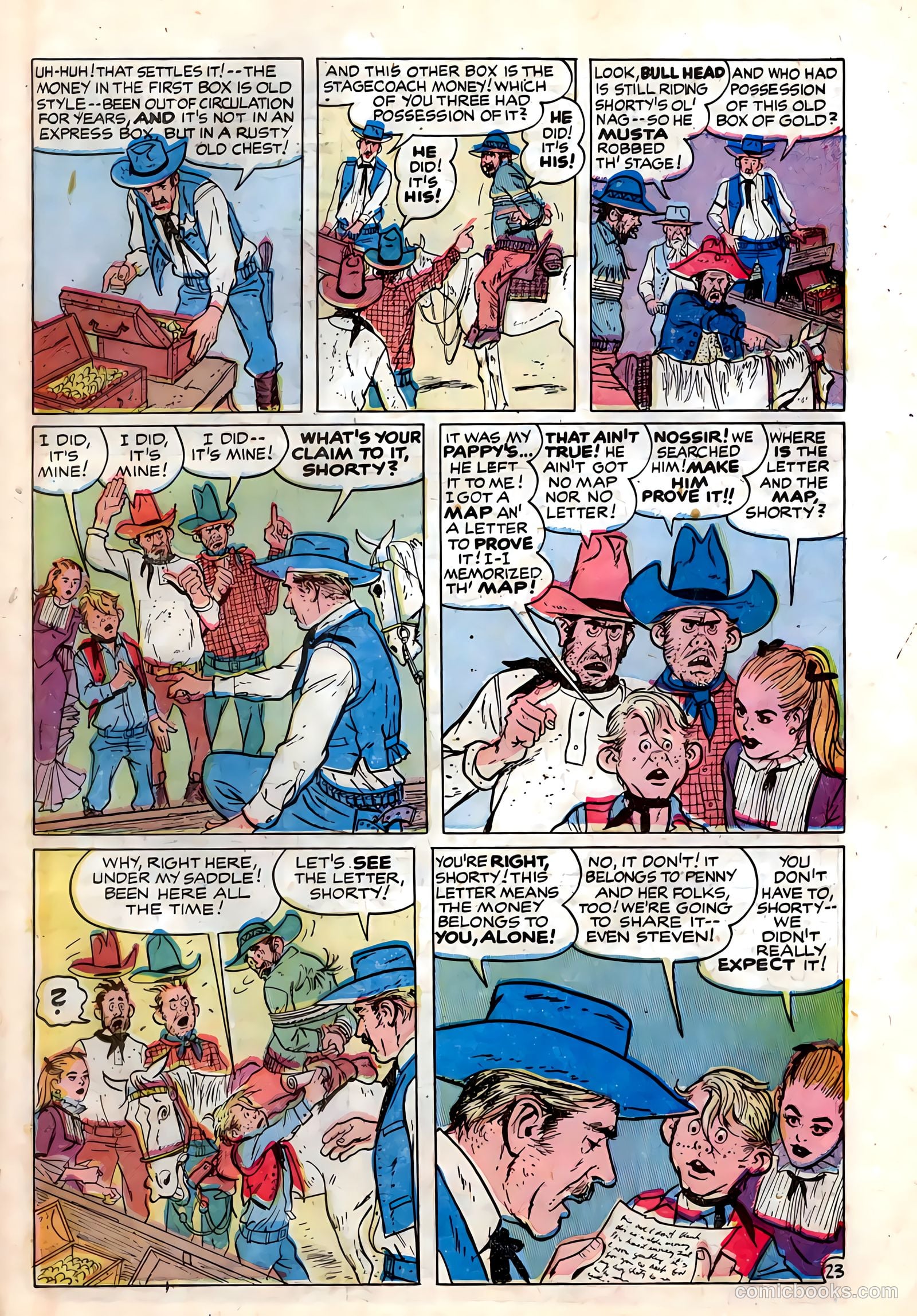 Shorty Shiner #1 (1956) — page 25 of 36