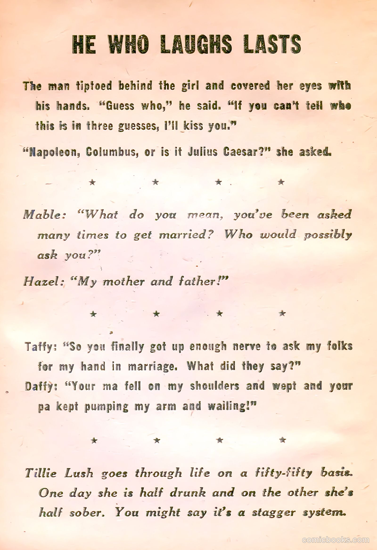 Showgirls #5 (1957) — page 30 of 100