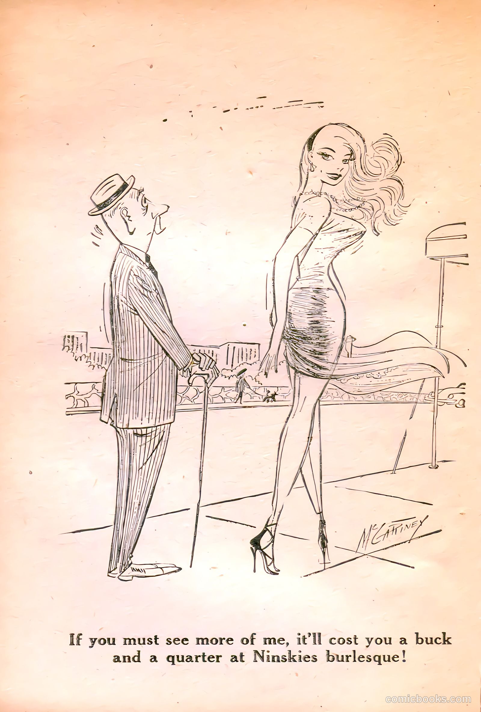 Showgirls #5 (1957) — page 44 of 100