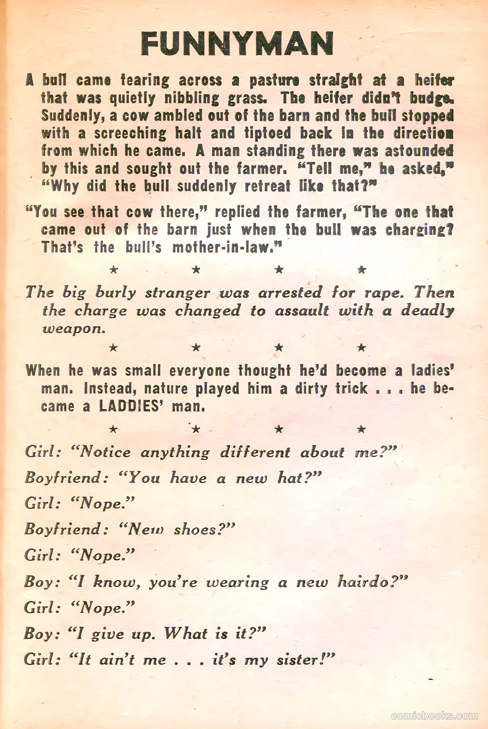 Showgirls #5 (1957) — page 63 of 100