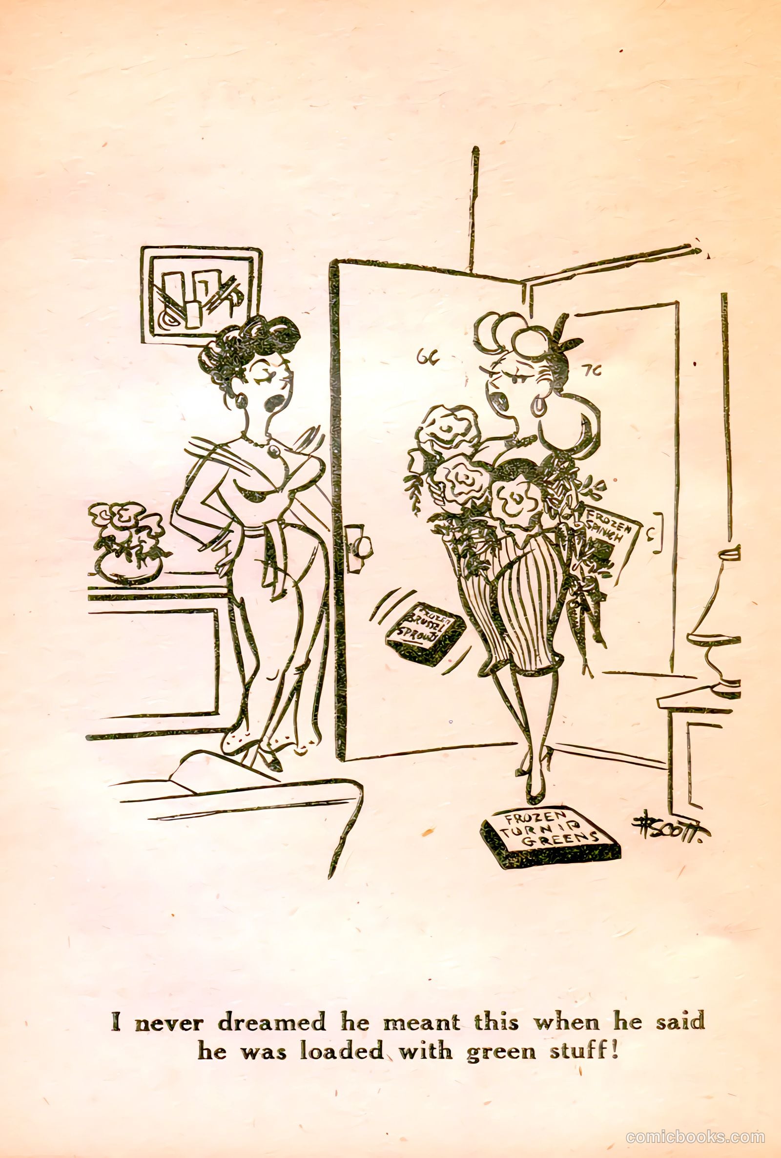 Showgirls #5 (1957) — page 80 of 100