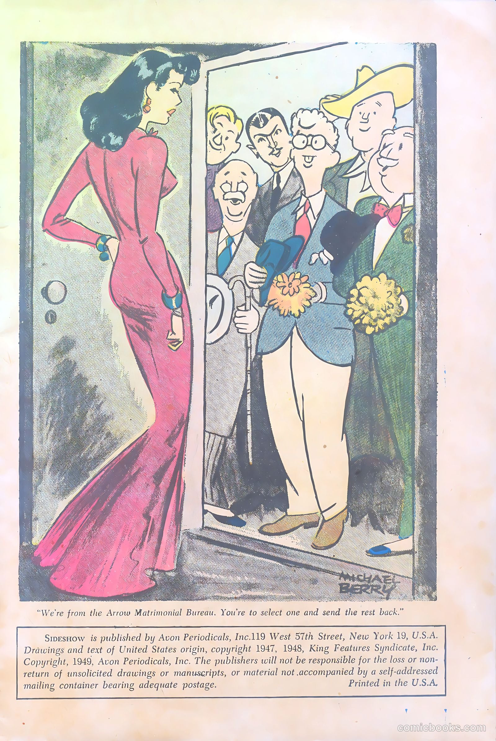 Sideshow #1 (1949) — page 3 of 36