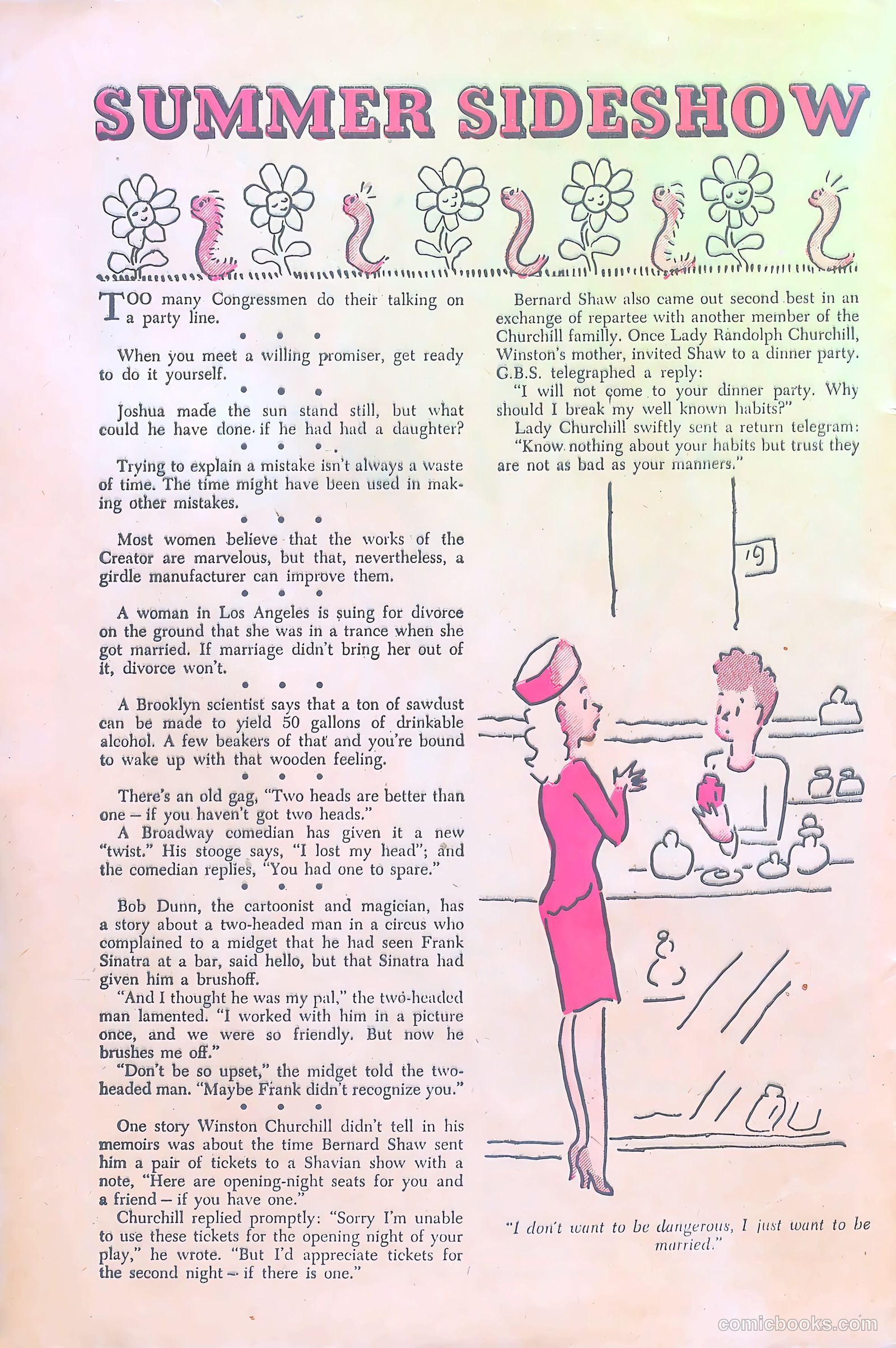 Sideshow #1 (1949) — page 4 of 36