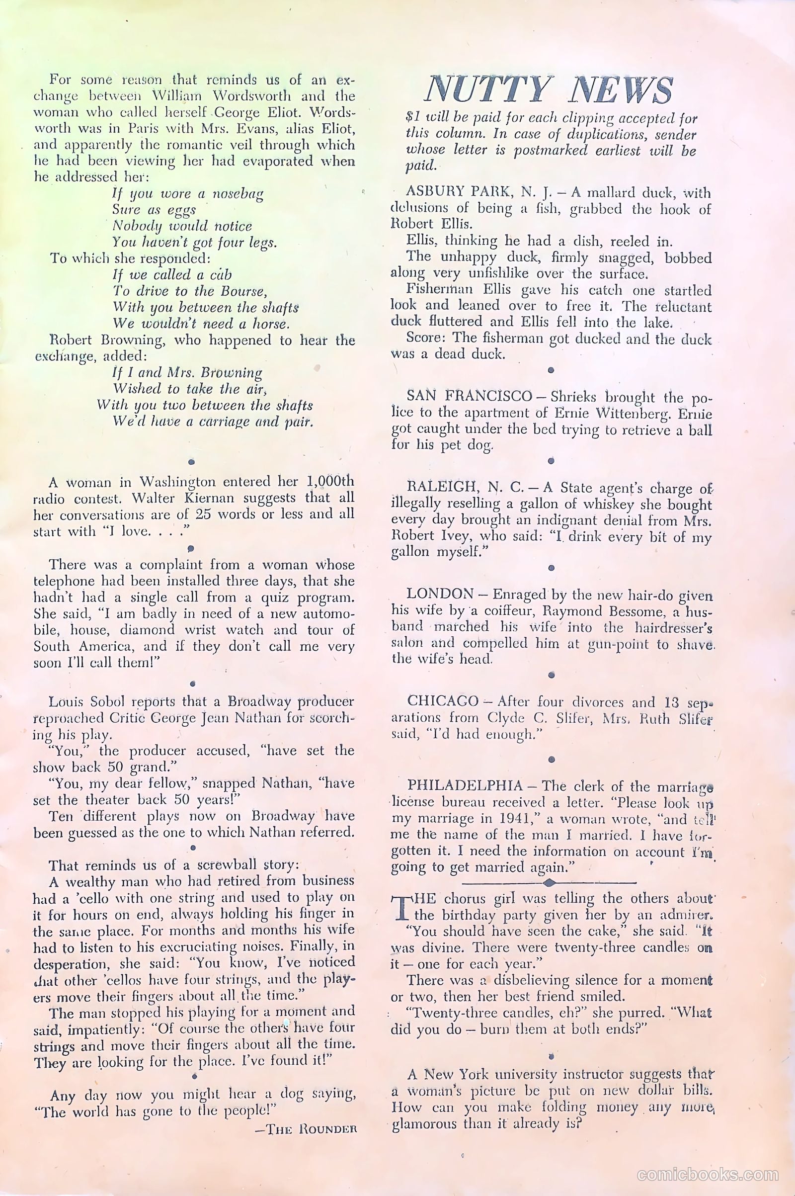 Sideshow #1 (1949) — page 5 of 36