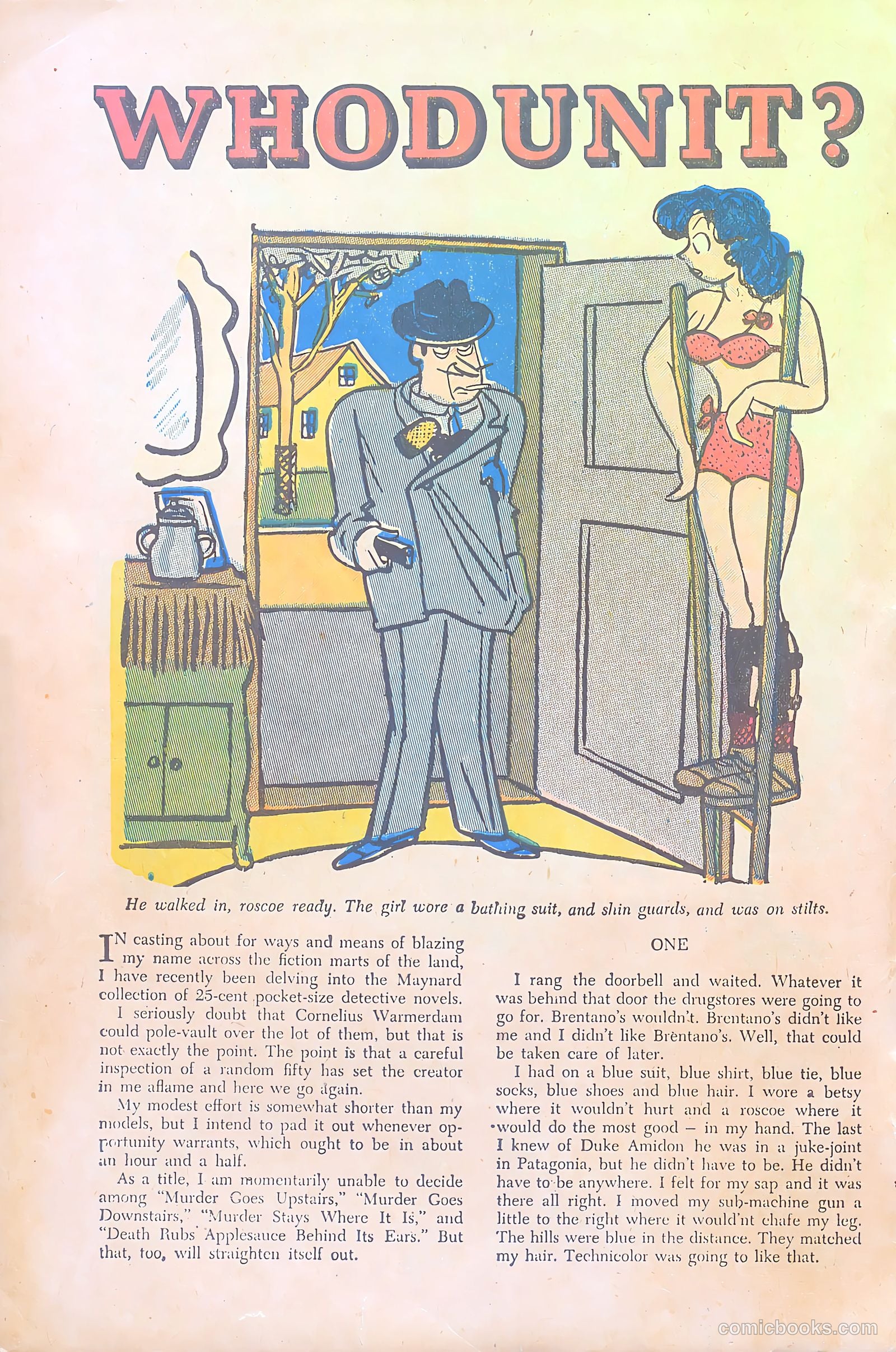 Sideshow #1 (1949) — page 10 of 36