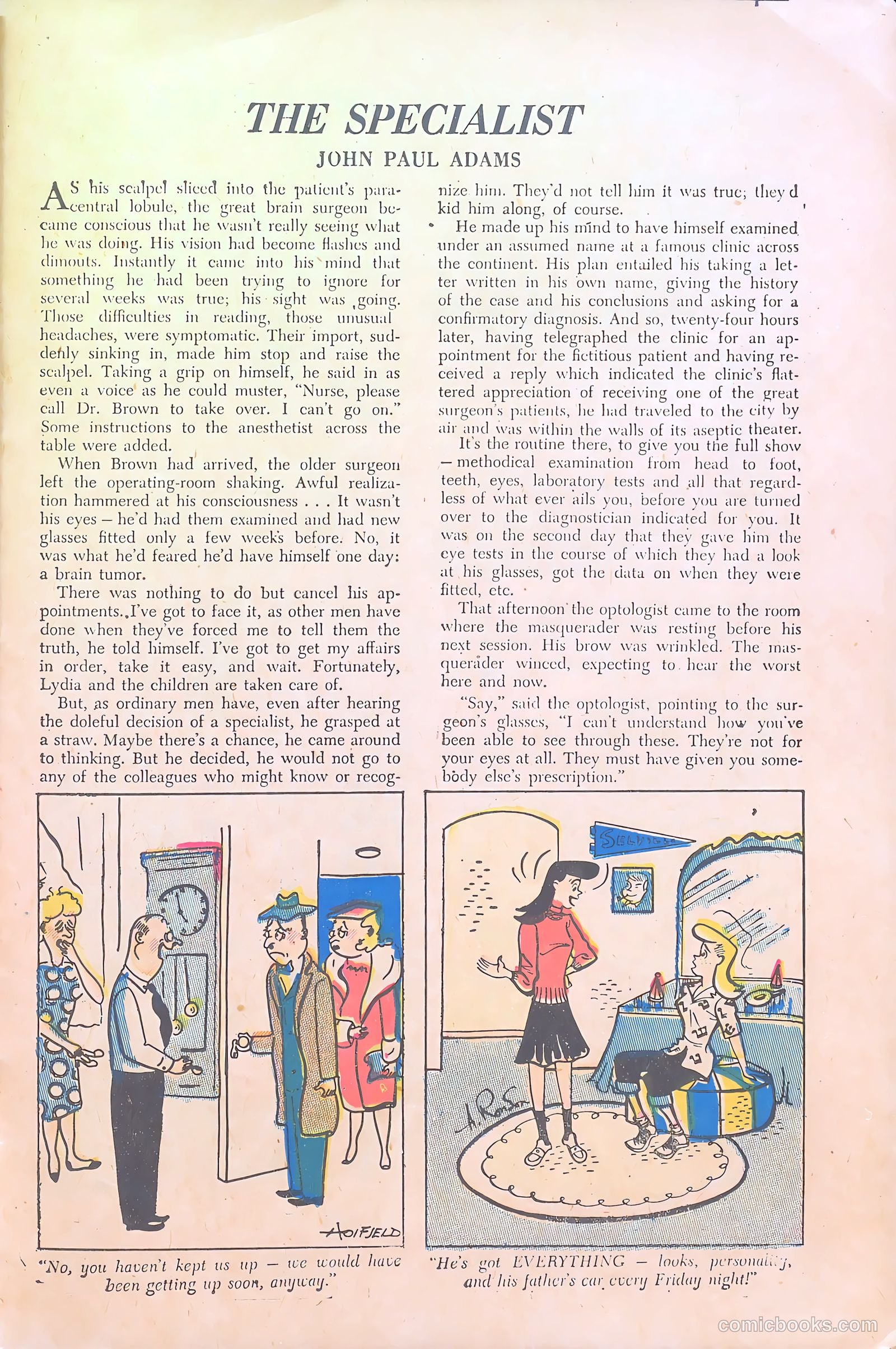 Sideshow #1 (1949) — page 22 of 36