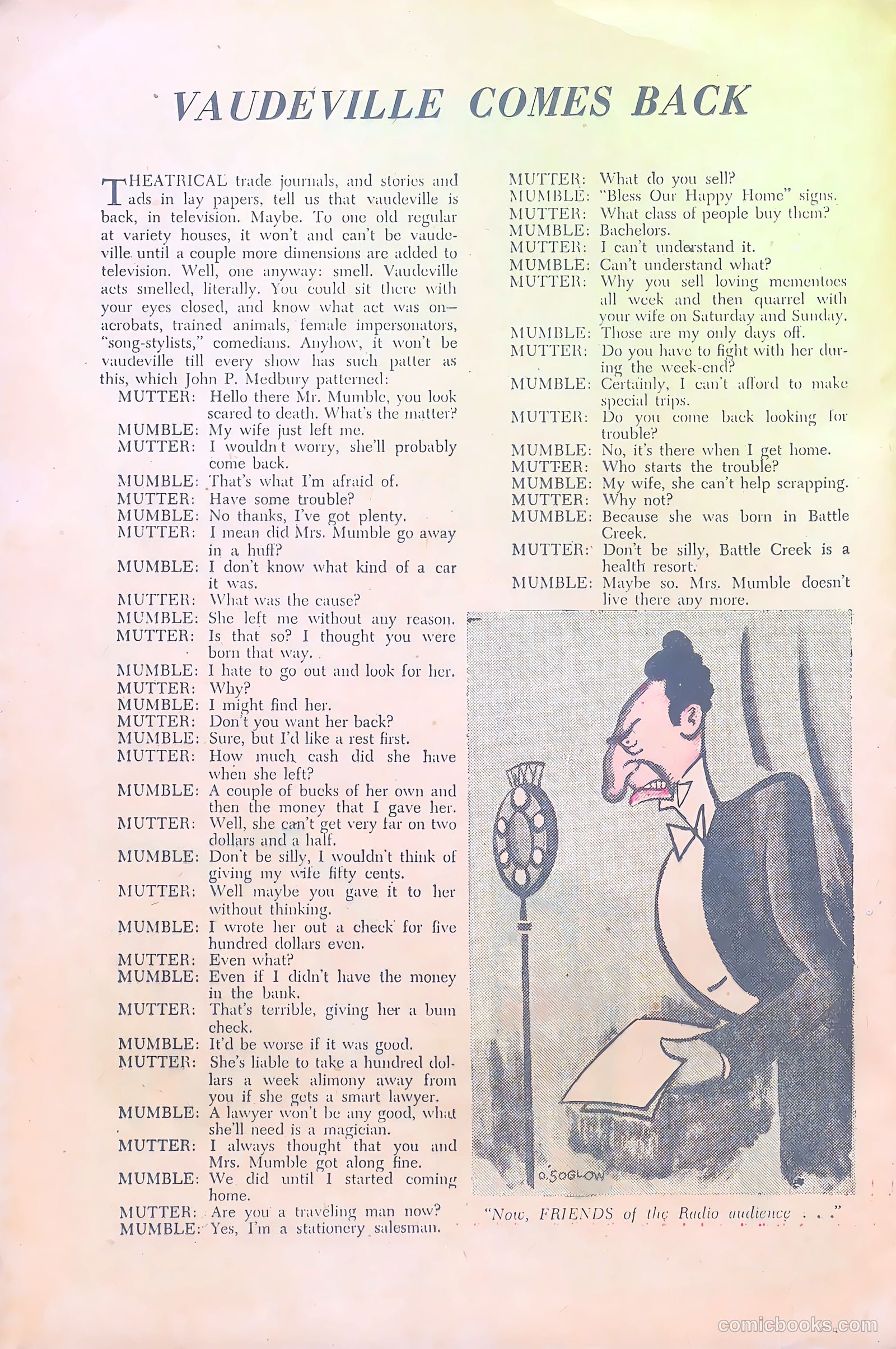 Sideshow #1 (1949) — page 23 of 36