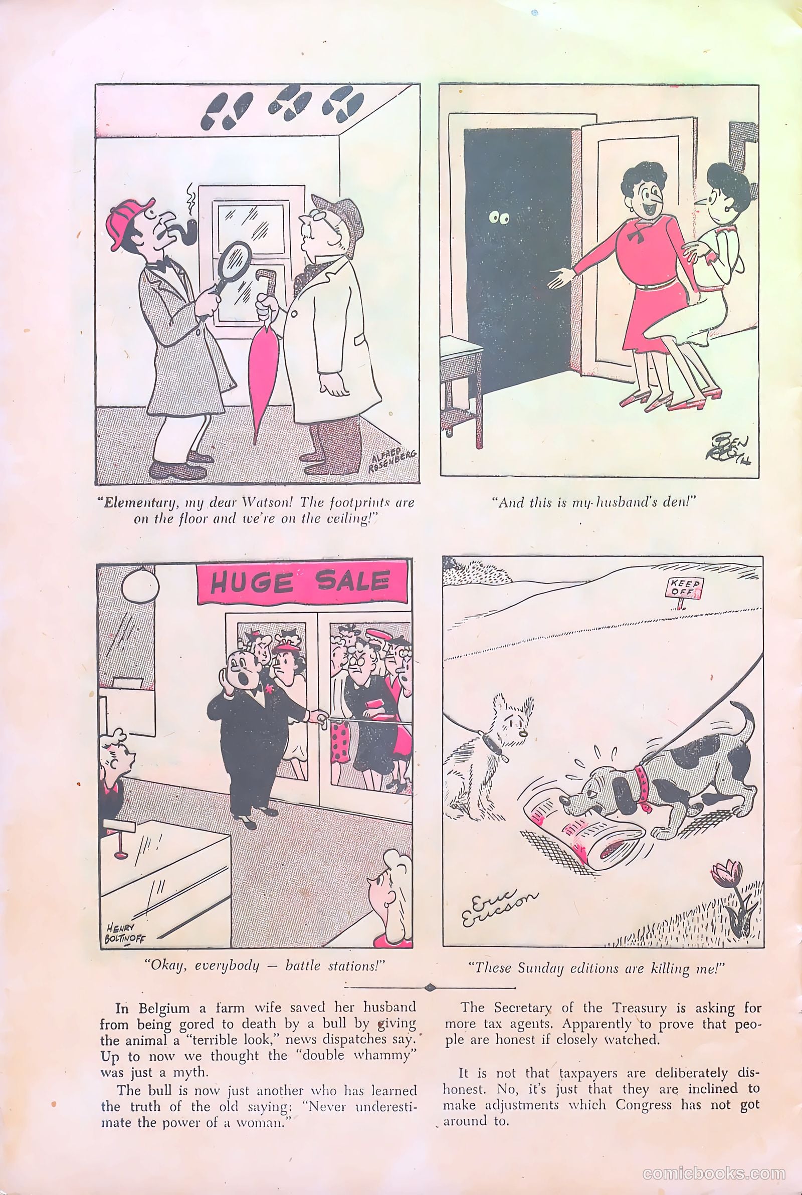 Sideshow #1 (1949) — page 27 of 36