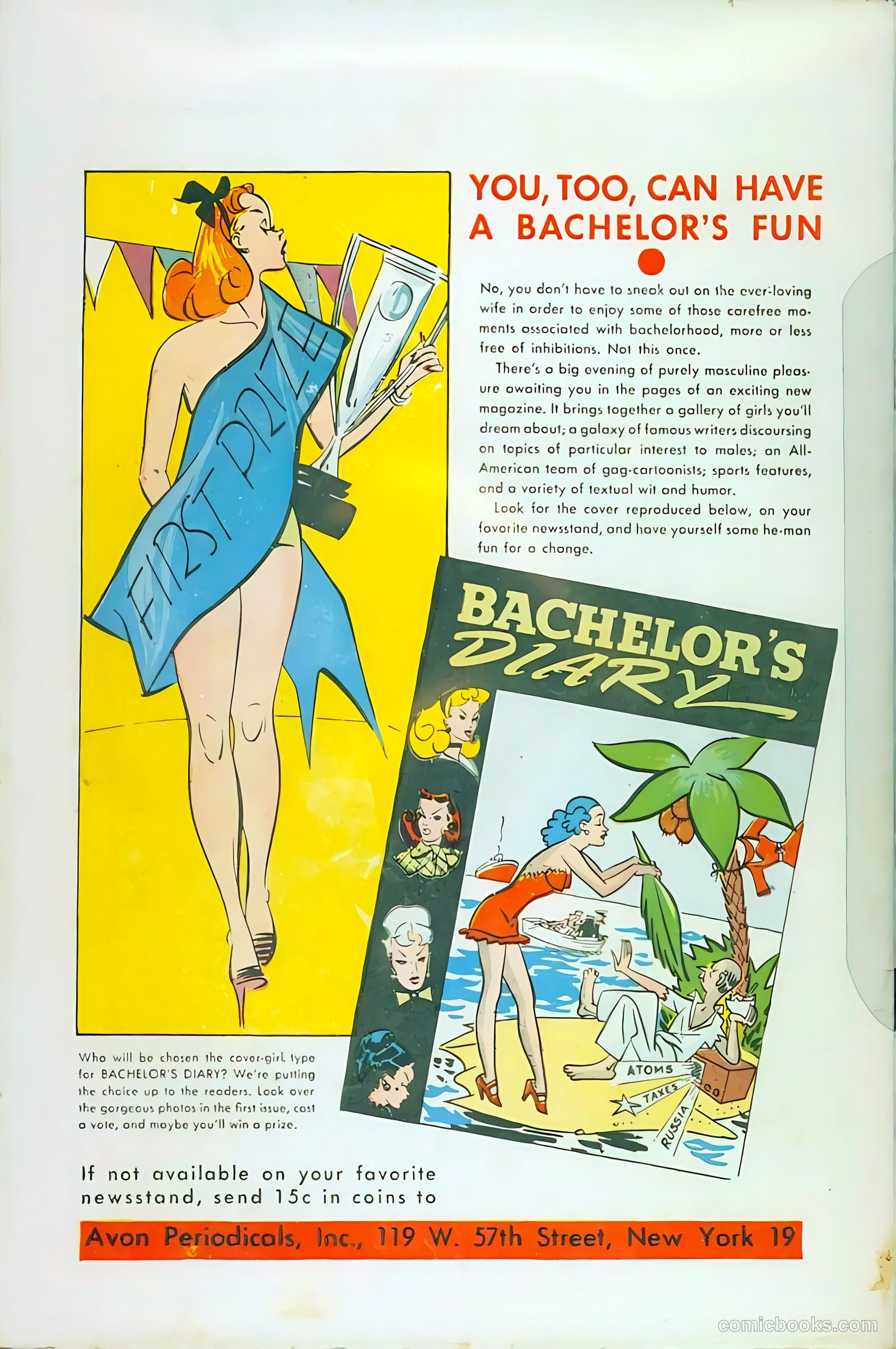 Sideshow #1 (1949) — page 36 of 36