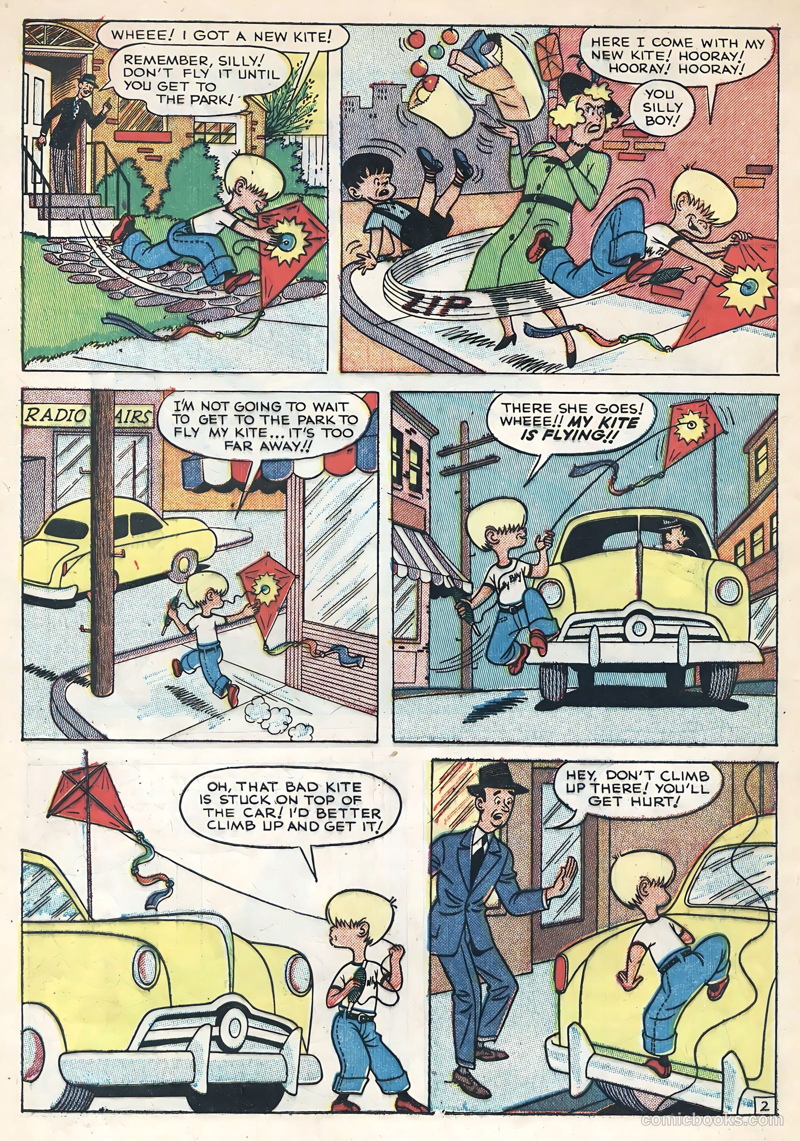Silly Pilly Comics #1 (1950) — page 4 of 36
