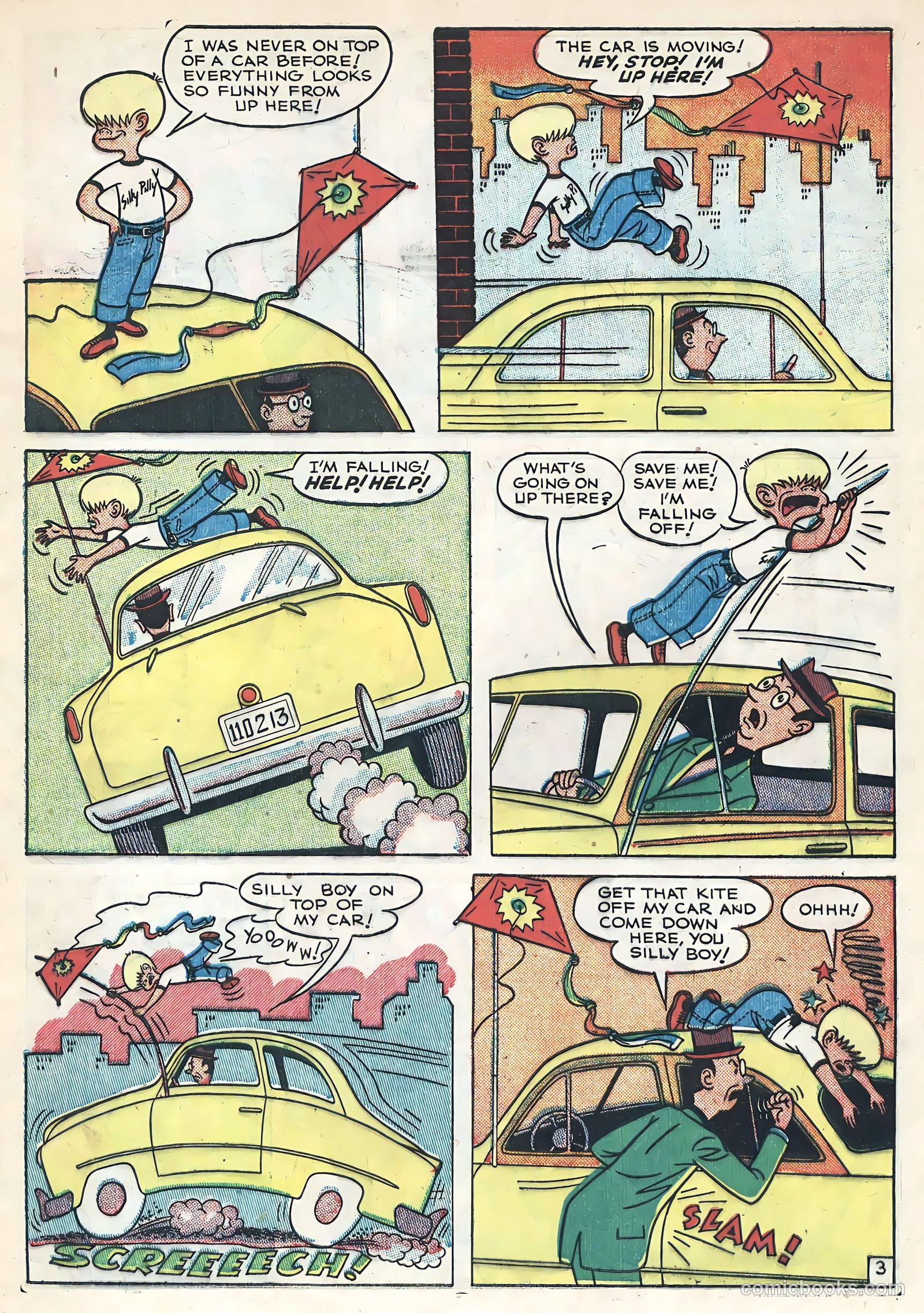 Silly Pilly Comics #1 (1950) — page 5 of 36