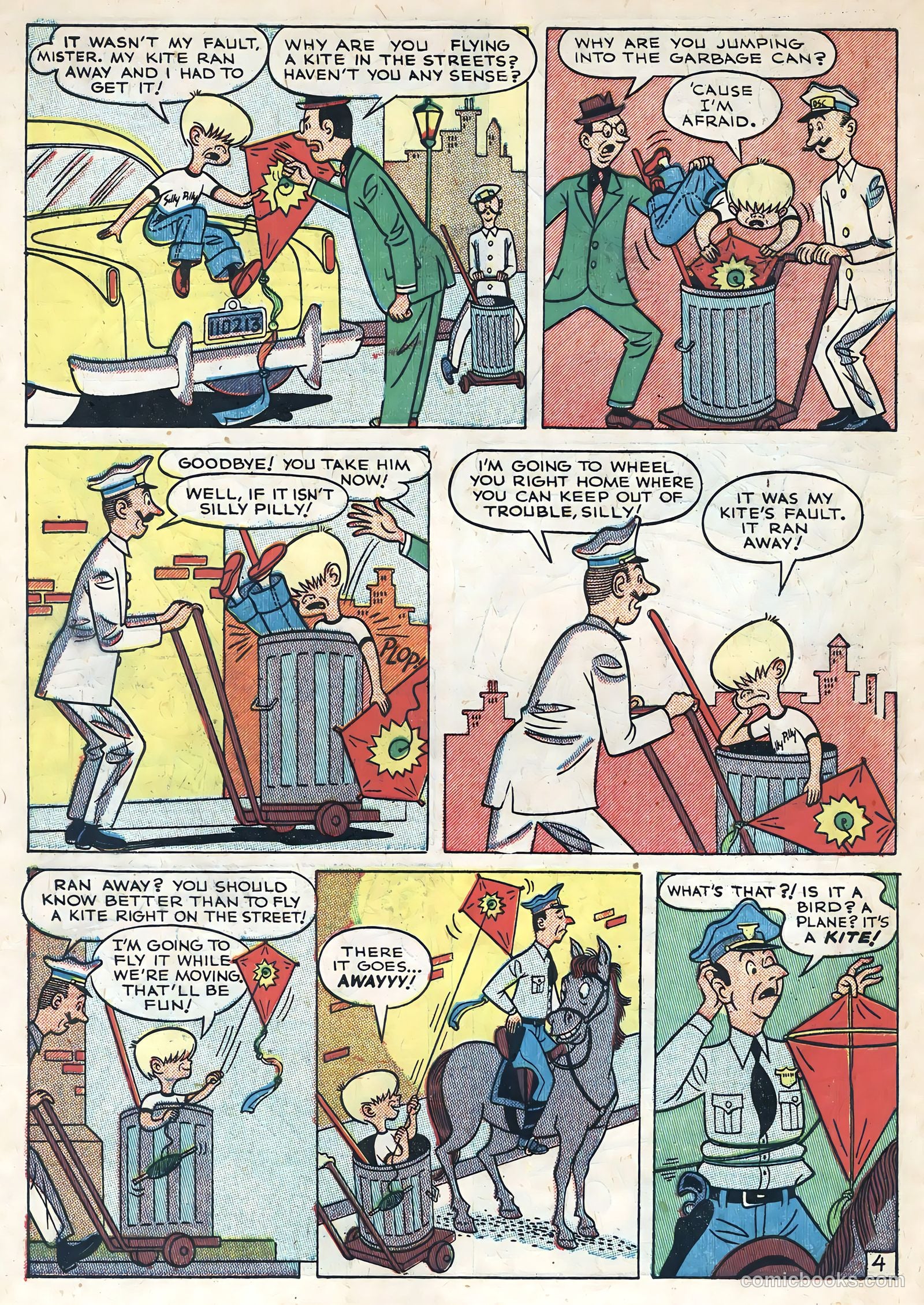 Silly Pilly Comics #1 (1950) — page 6 of 36