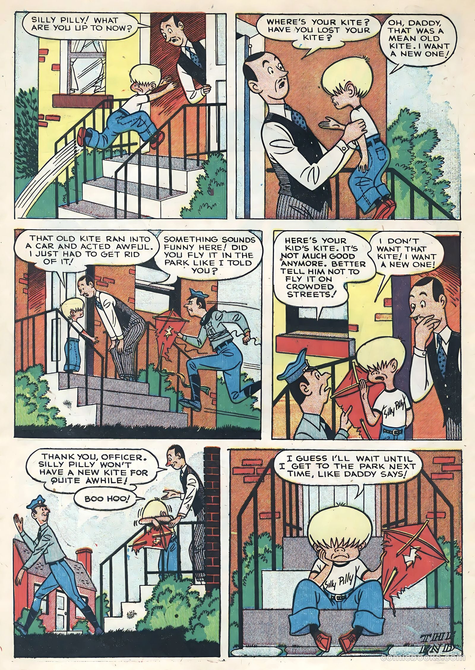 Silly Pilly Comics #1 (1950) — page 8 of 36