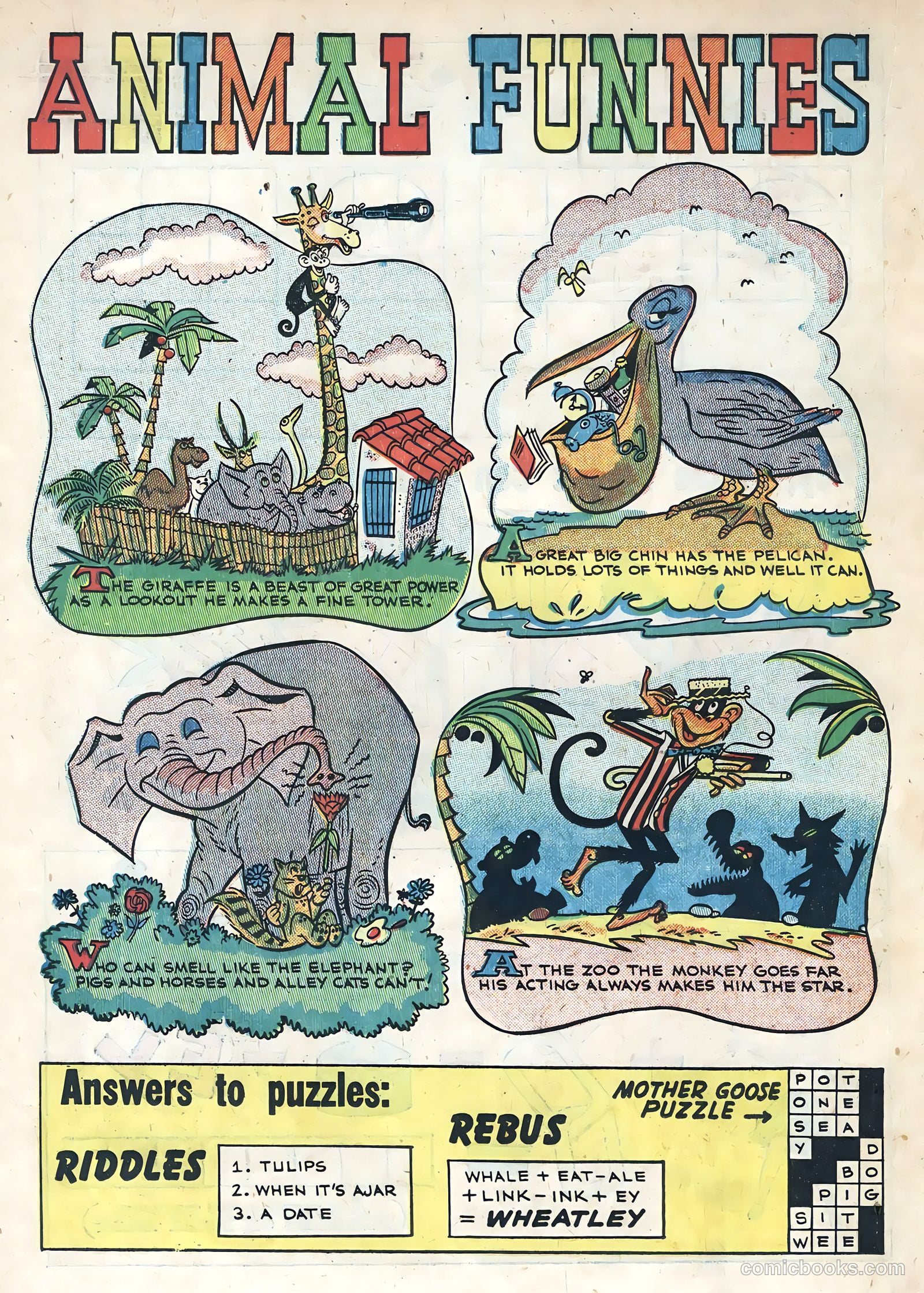 Silly Pilly Comics #1 (1950) — page 18 of 36