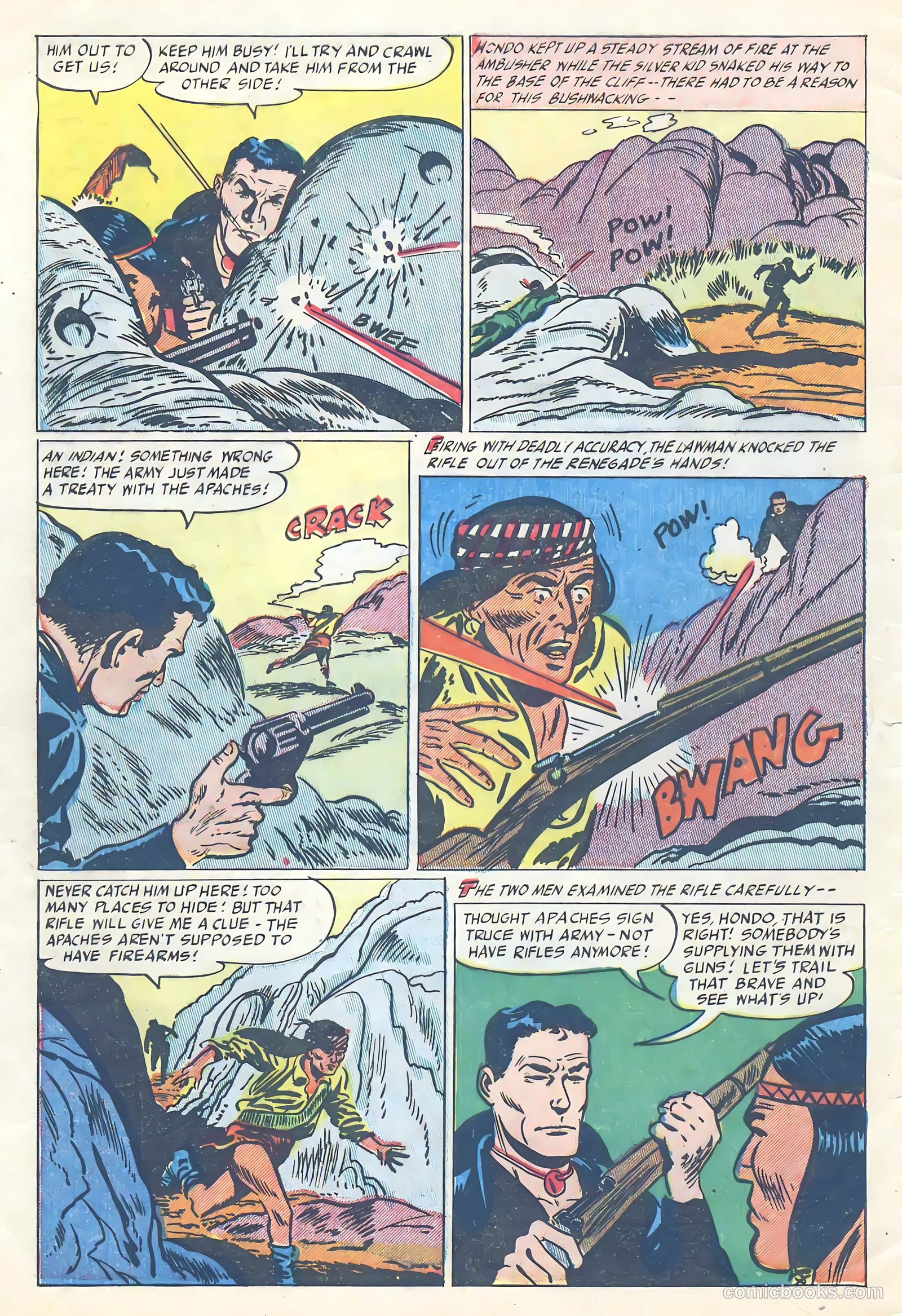 Silver Kid Western #1 (1958) — page 4 of 36