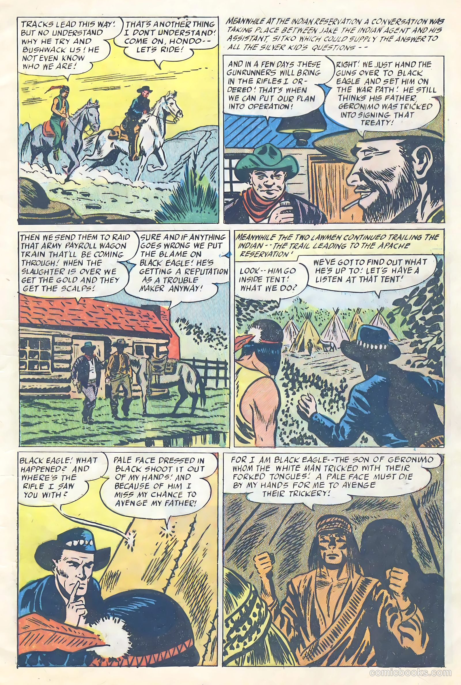 Silver Kid Western #1 (1958) — page 5 of 36
