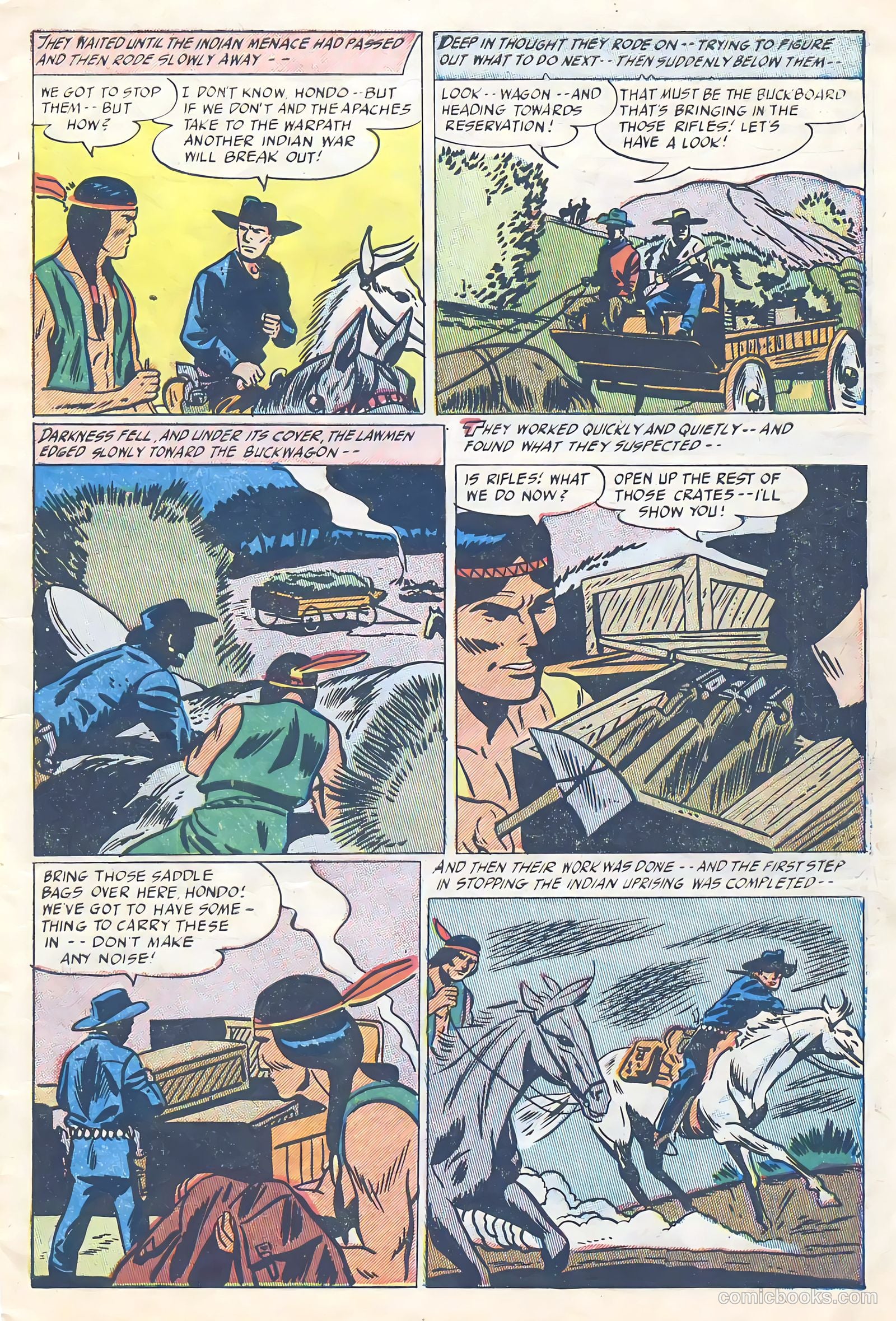 Silver Kid Western #1 (1958) — page 7 of 36