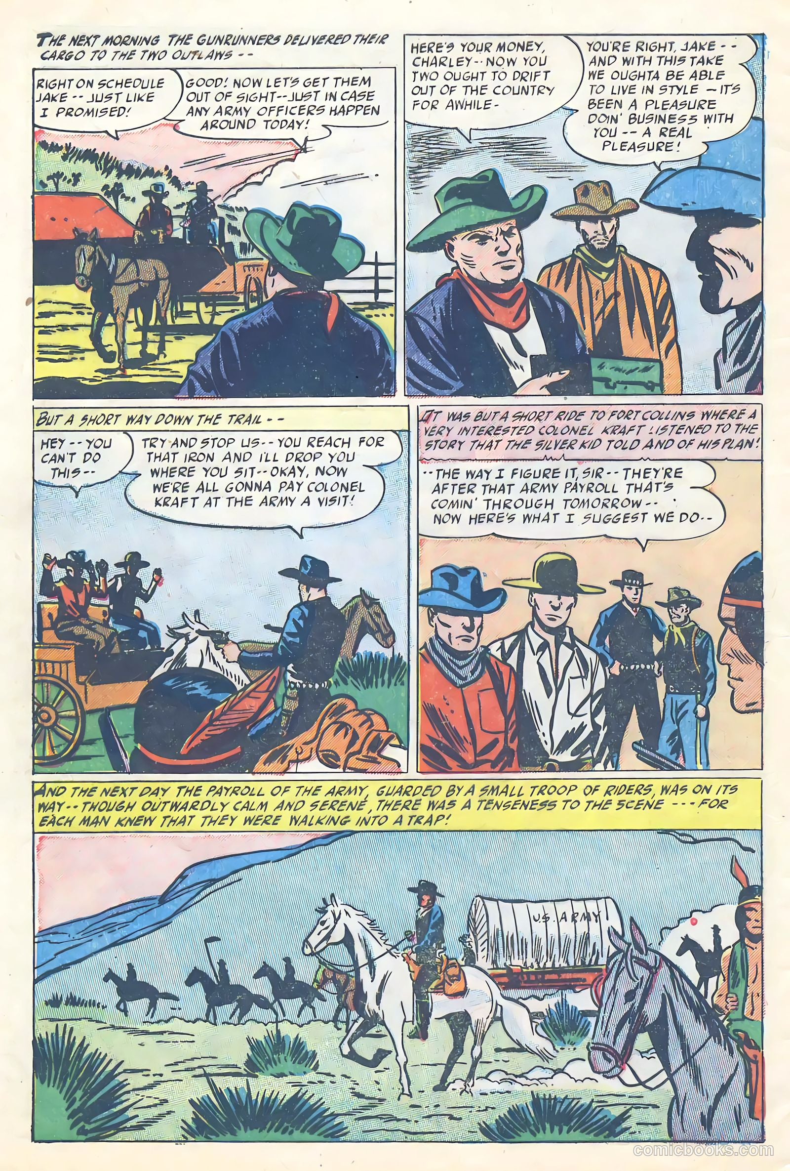 Silver Kid Western #1 (1958) — page 8 of 36