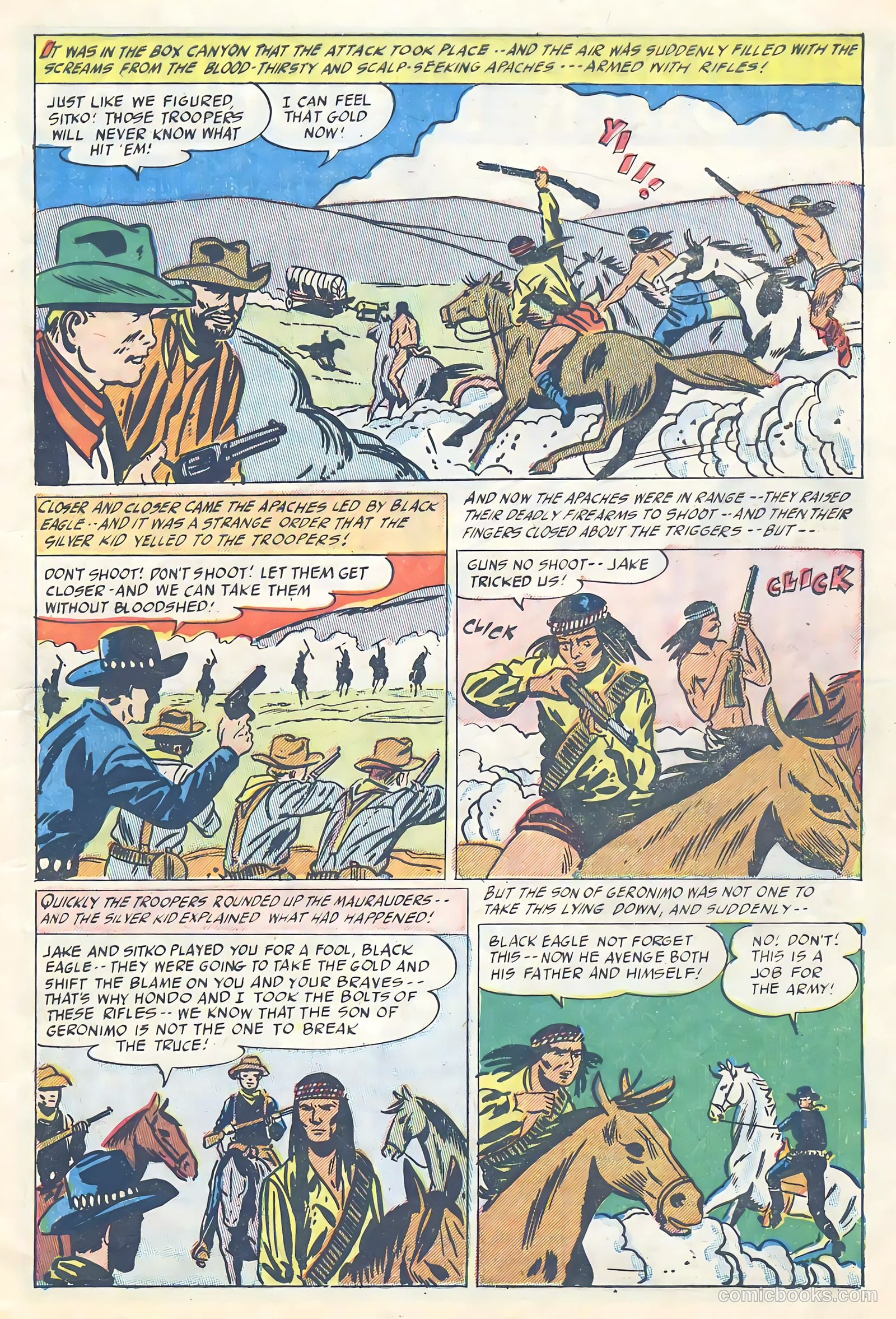 Silver Kid Western #1 (1958) — page 9 of 36