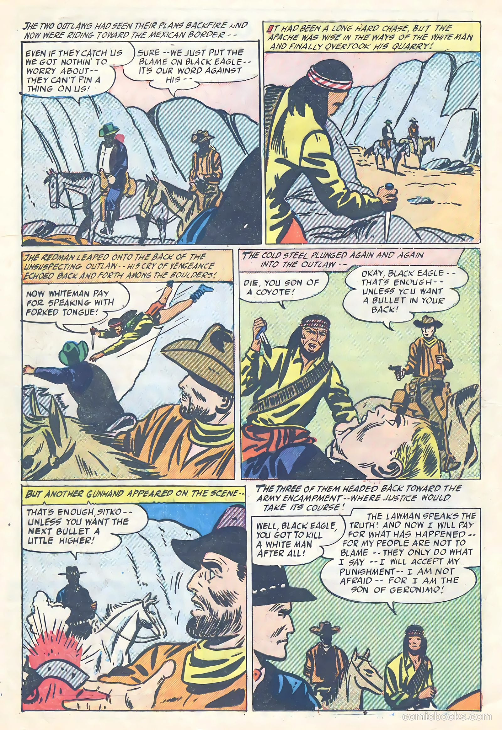 Silver Kid Western #1 (1958) — page 12 of 36