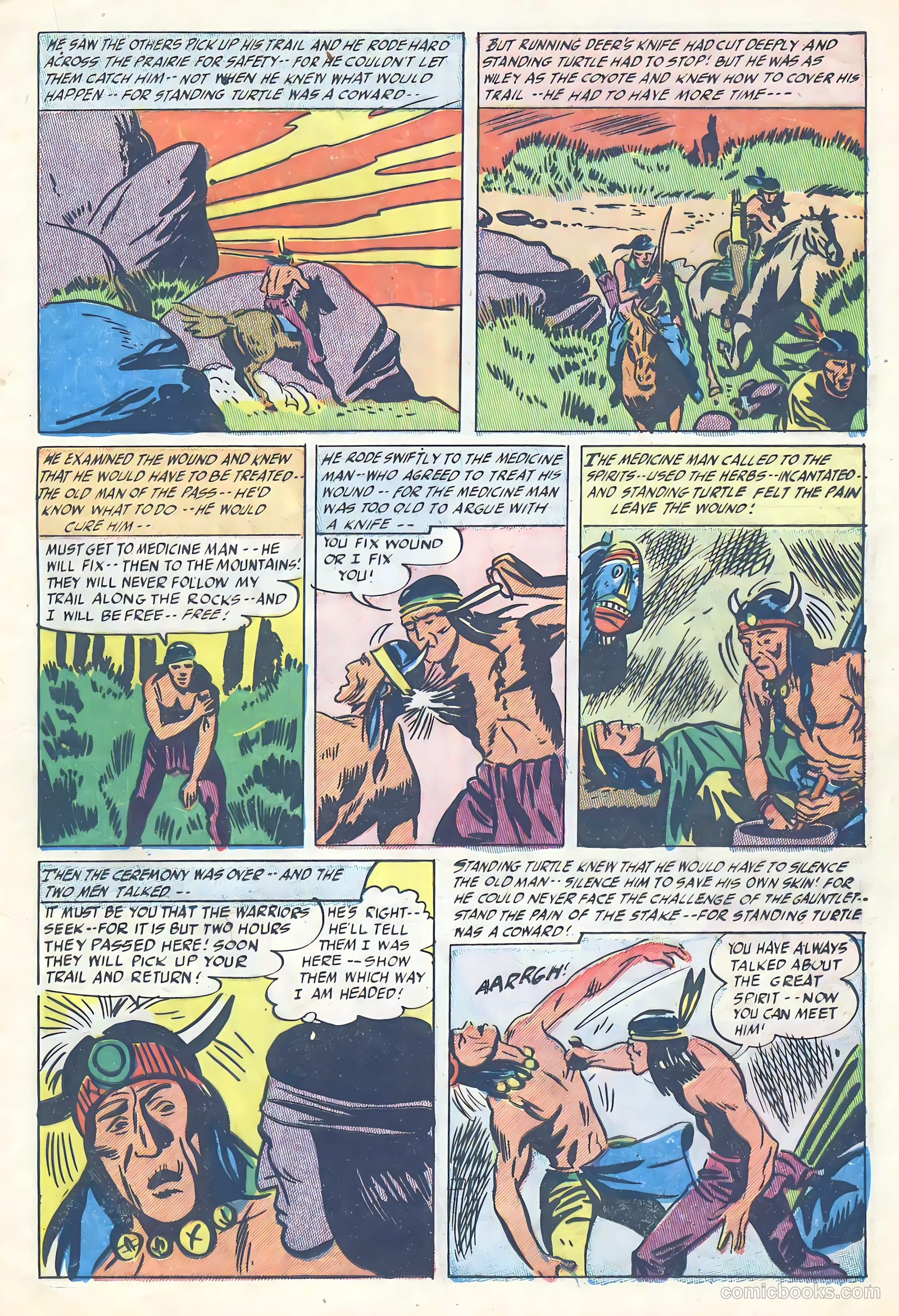 Silver Kid Western #1 (1958) — page 21 of 36