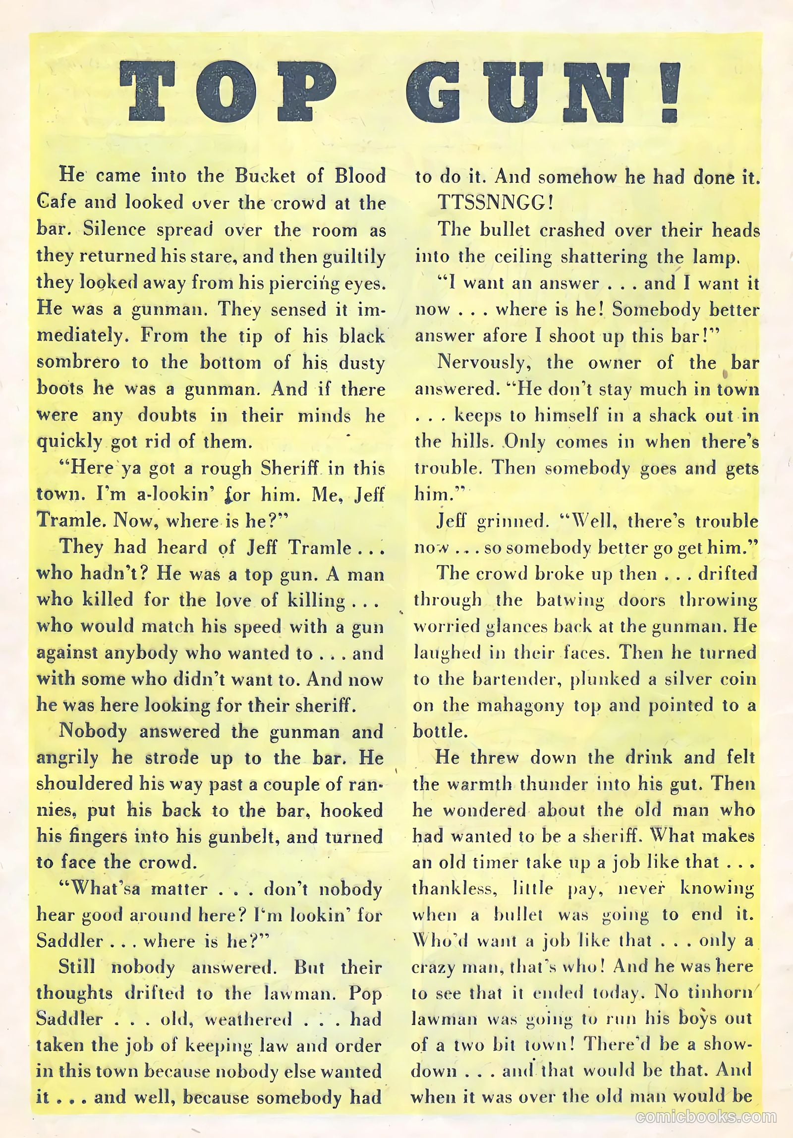 Silver Kid Western #1 (1958) — page 24 of 36