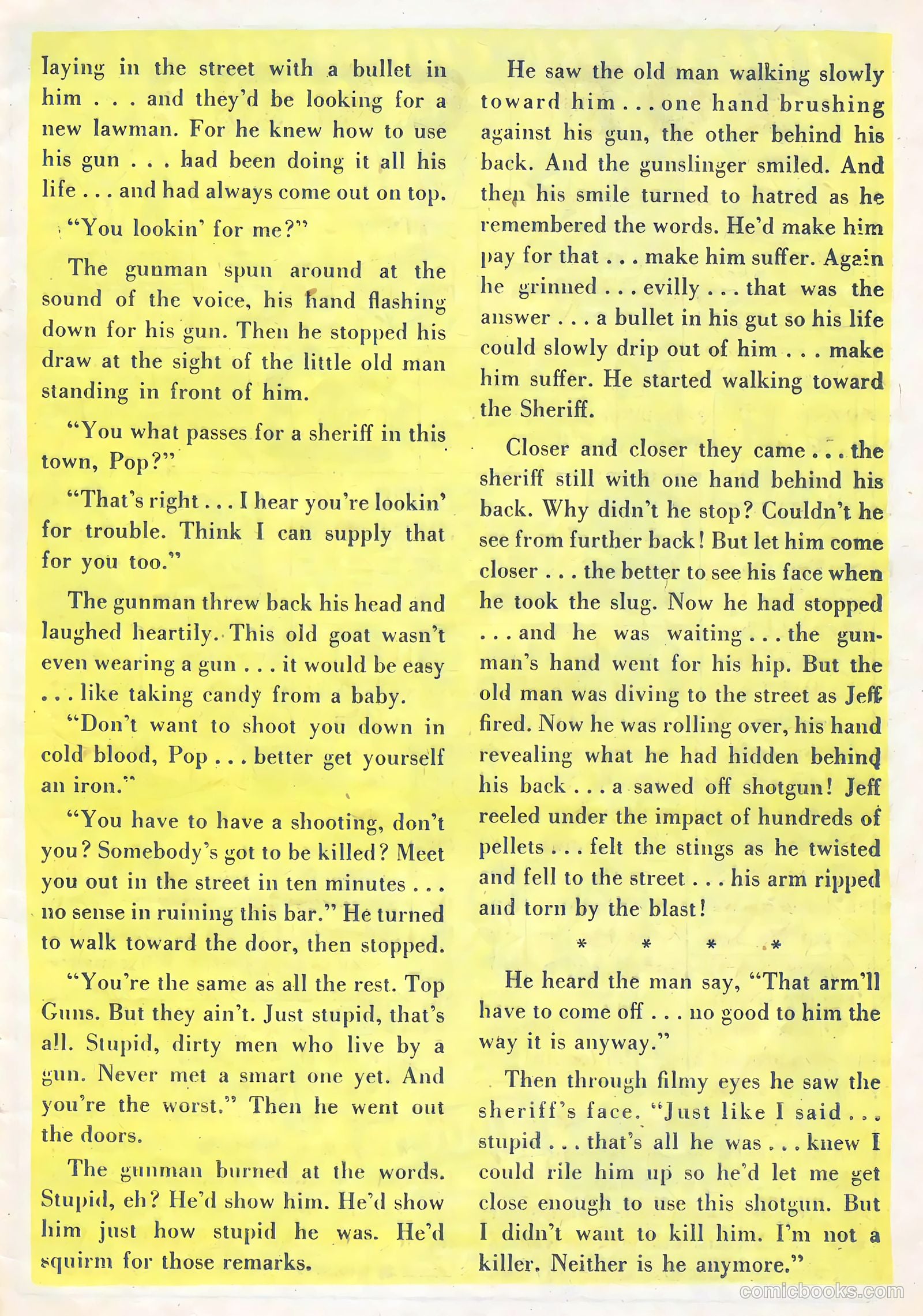 Silver Kid Western #1 (1958) — page 25 of 36