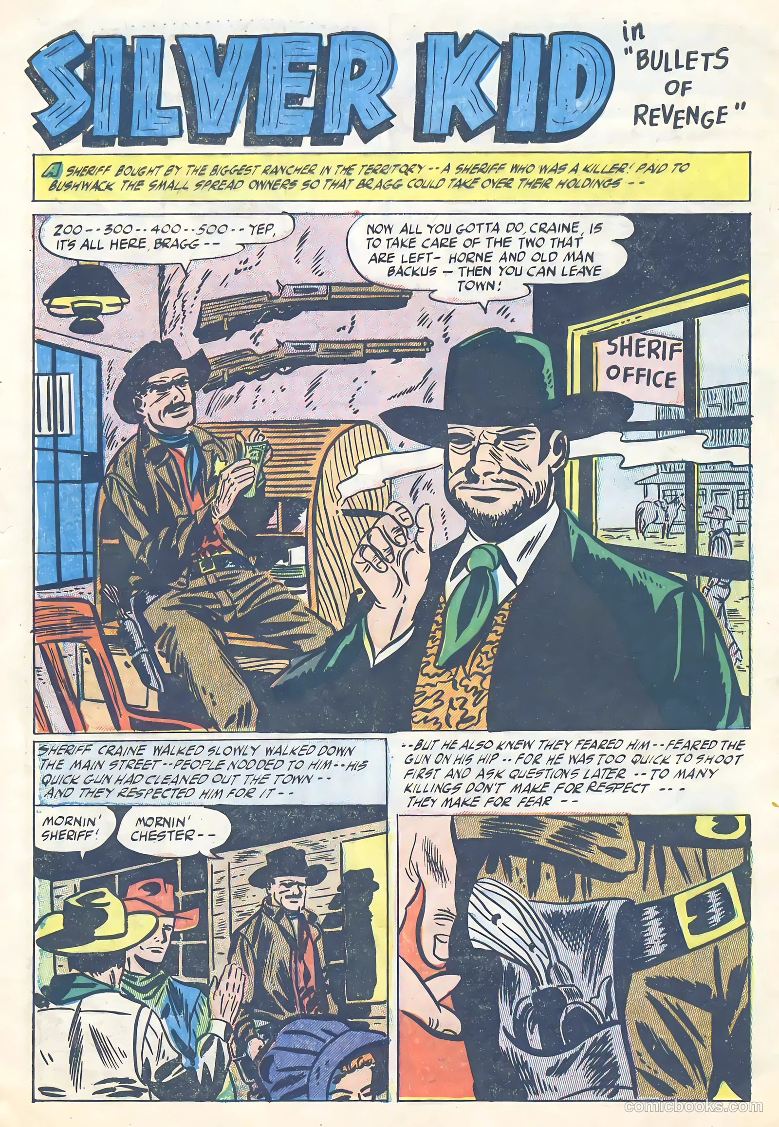 Silver Kid Western #1 (1958) — page 28 of 36
