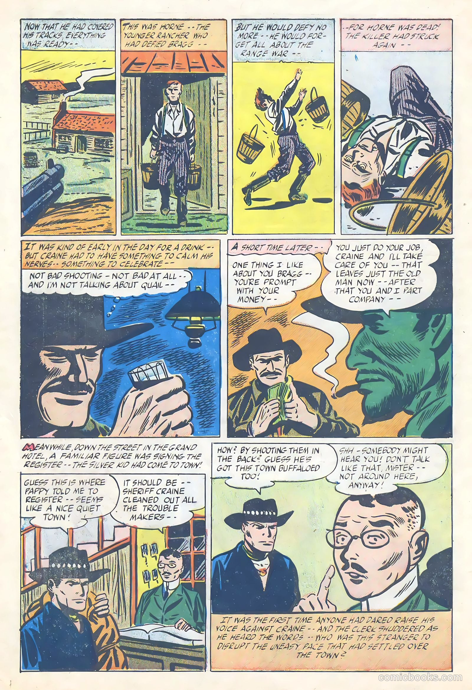 Silver Kid Western #1 (1958) — page 30 of 36