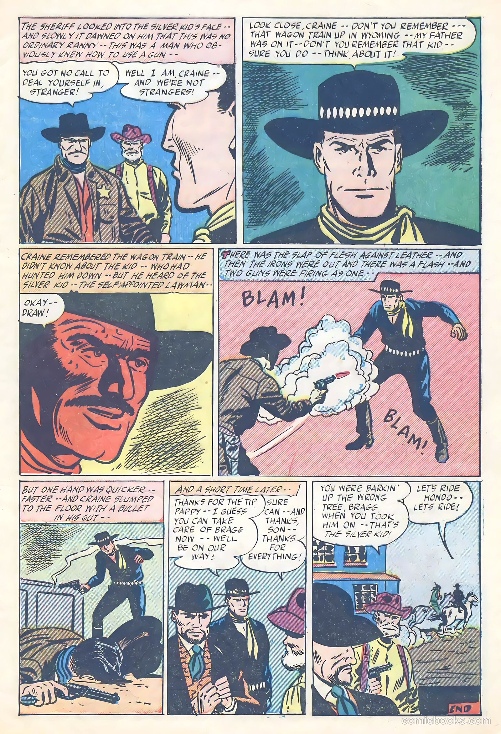 Silver Kid Western #1 (1958) — page 33 of 36