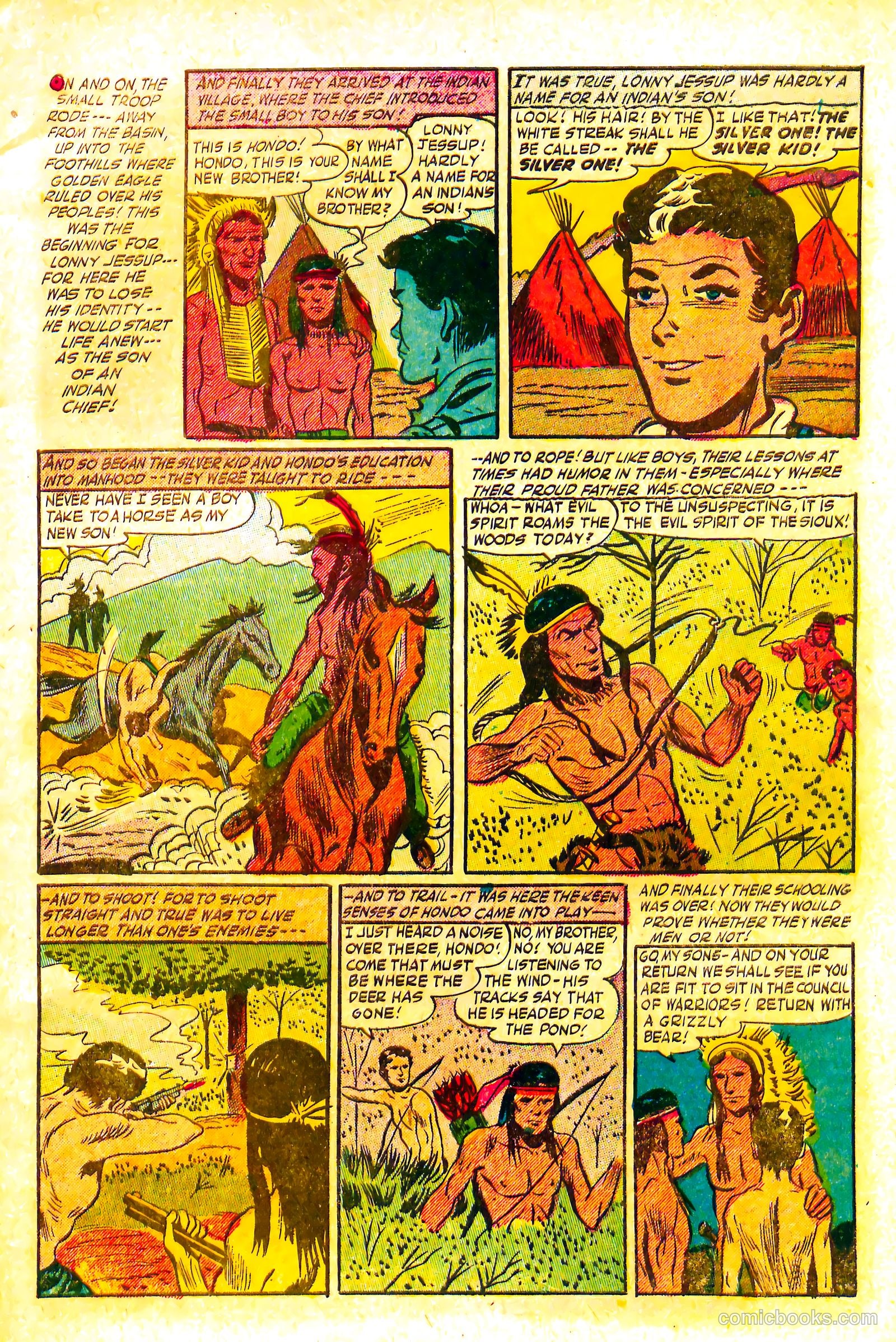 Silver Kid Western #1 (1954) — page 5 of 36