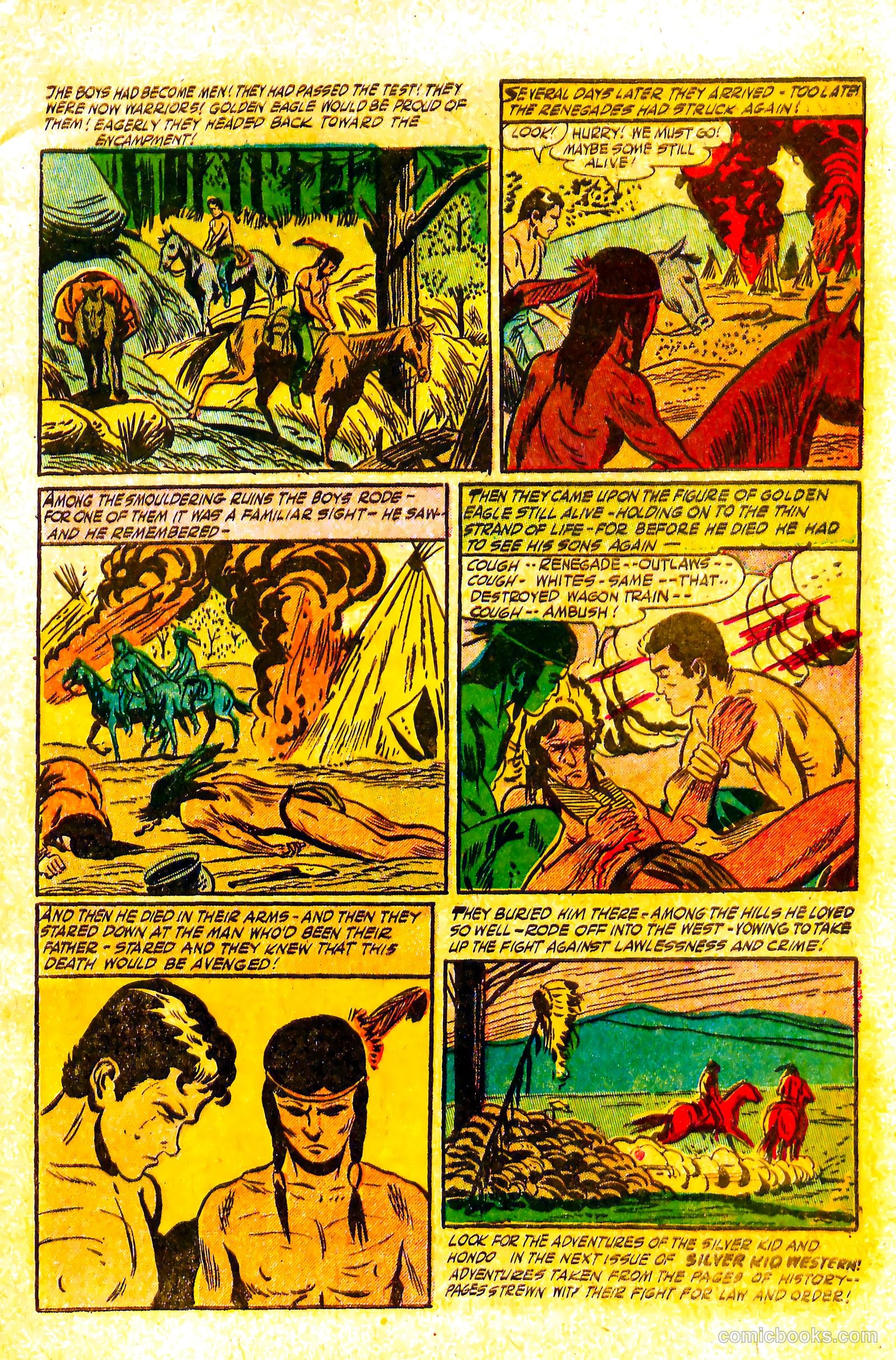 Silver Kid Western #1 (1954) — page 9 of 36