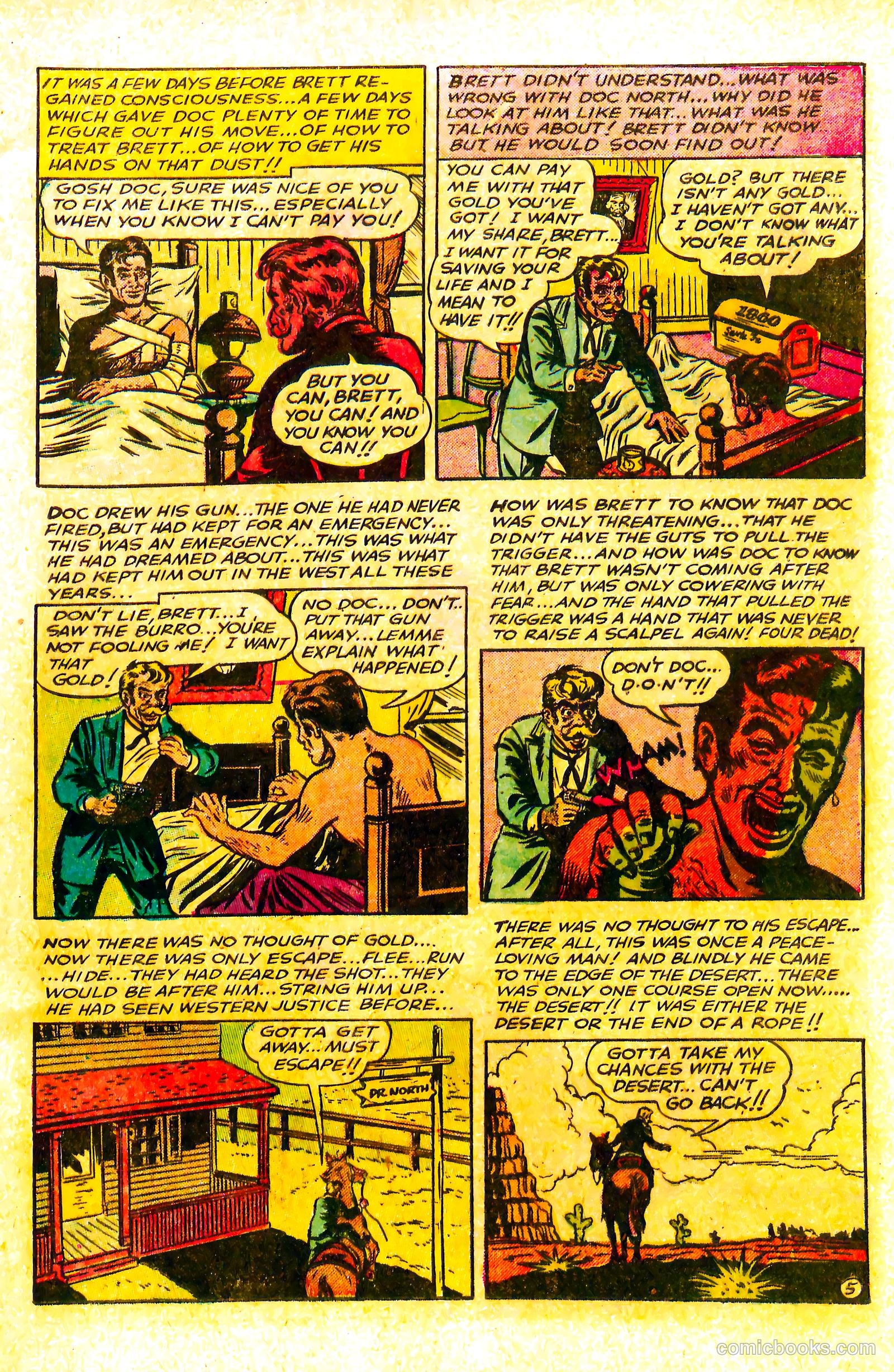 Silver Kid Western #1 (1954) — page 15 of 36