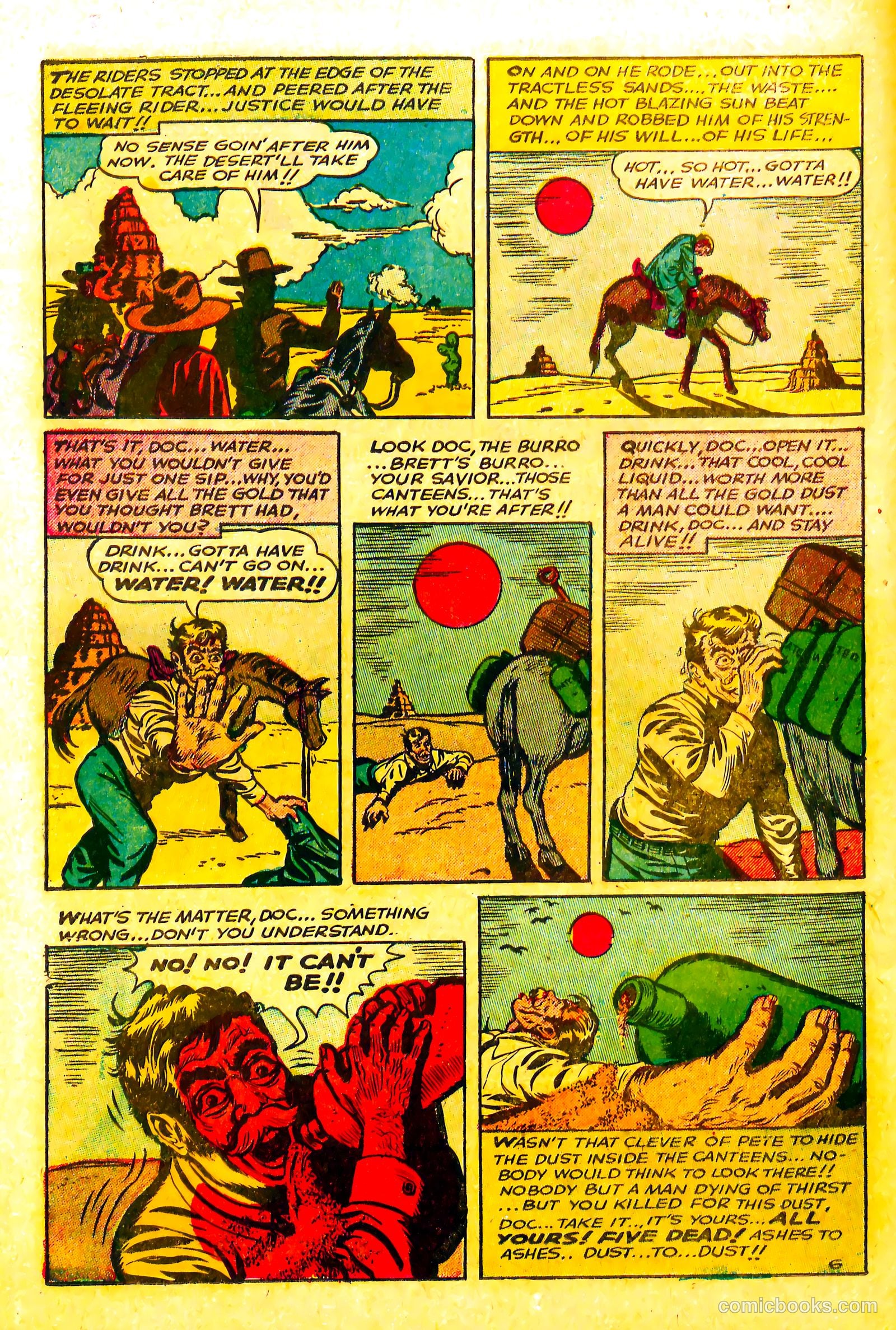 Silver Kid Western #1 (1954) — page 16 of 36