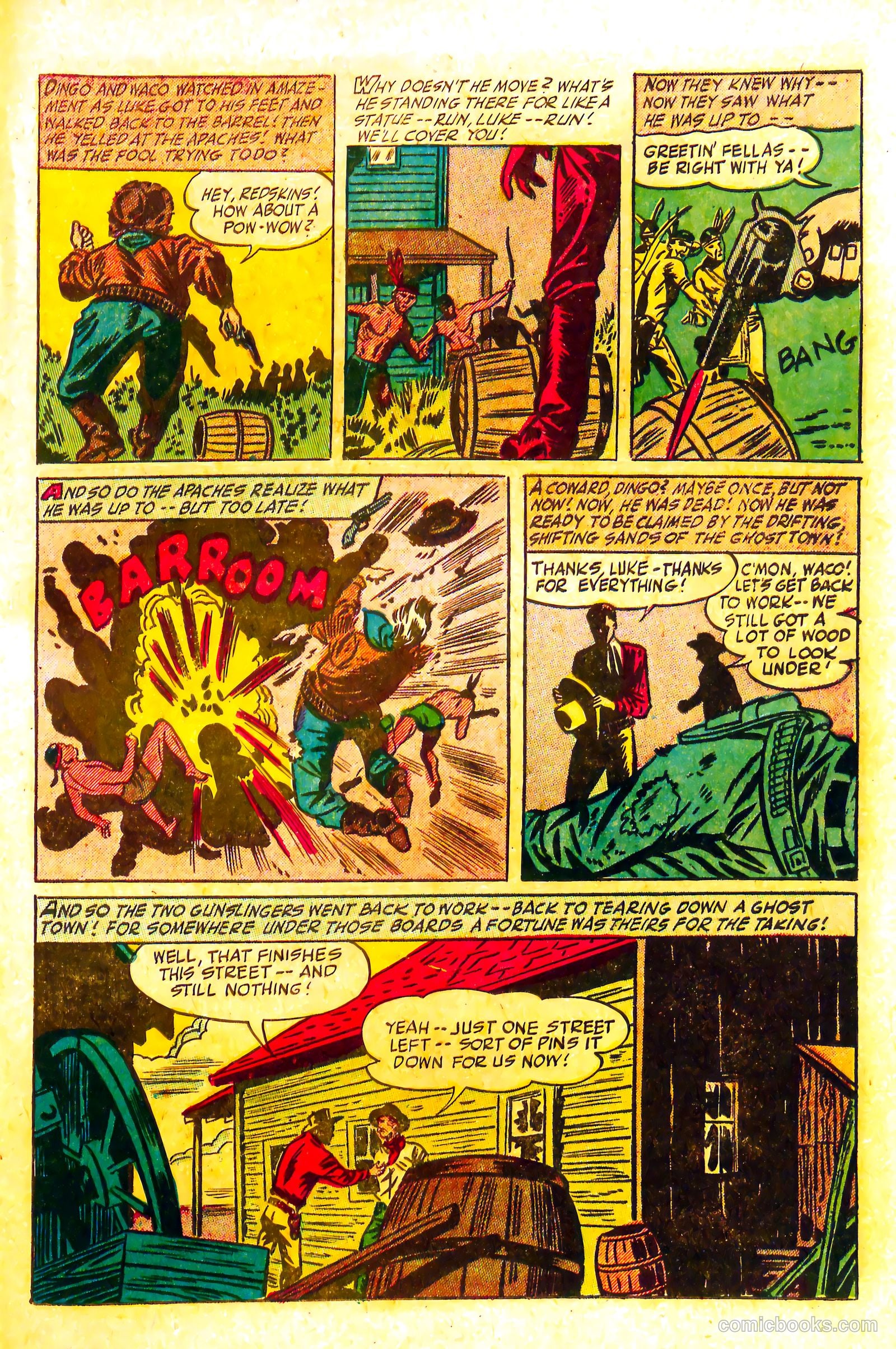 Silver Kid Western #1 (1954) — page 21 of 36