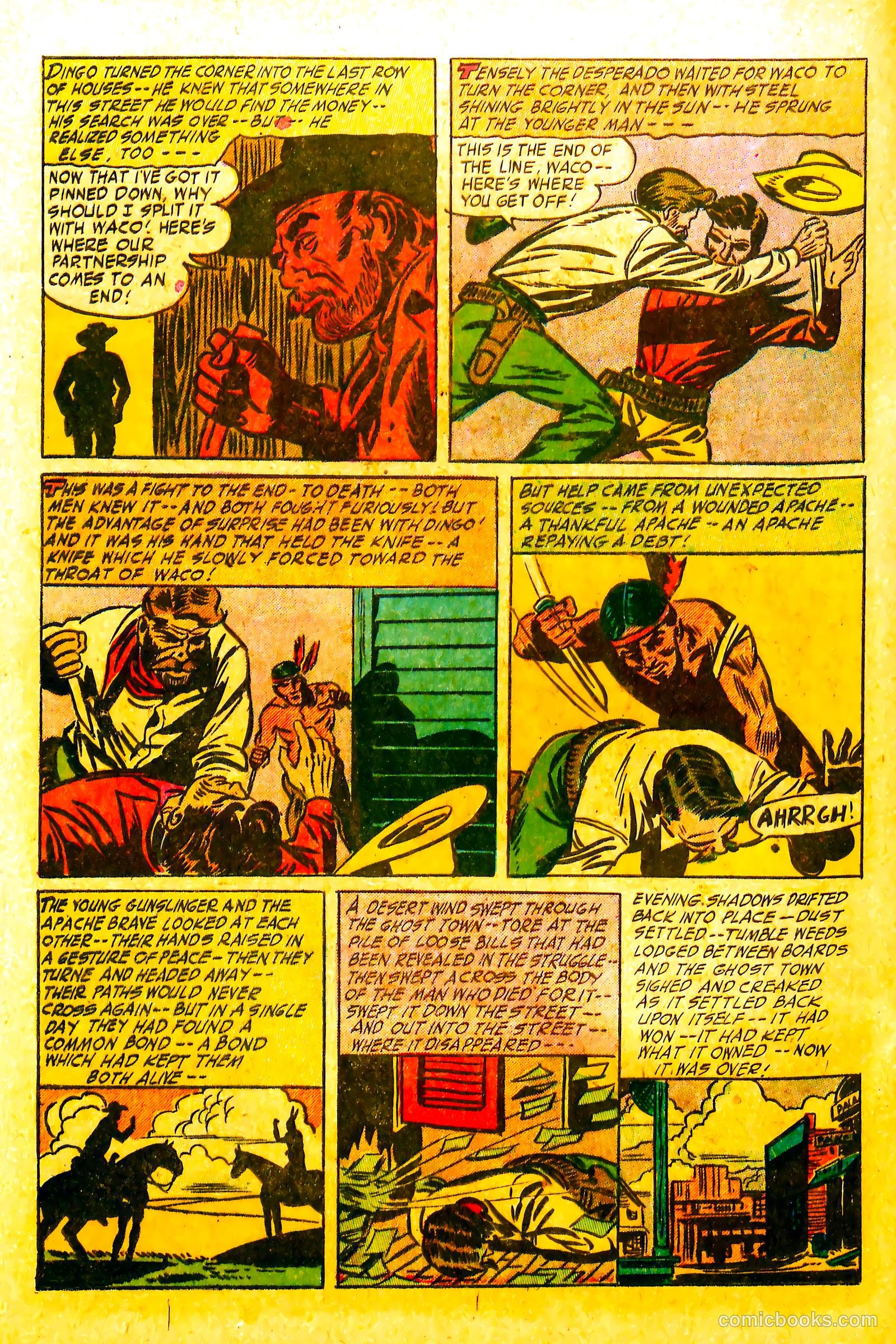Silver Kid Western #1 (1954) — page 22 of 36