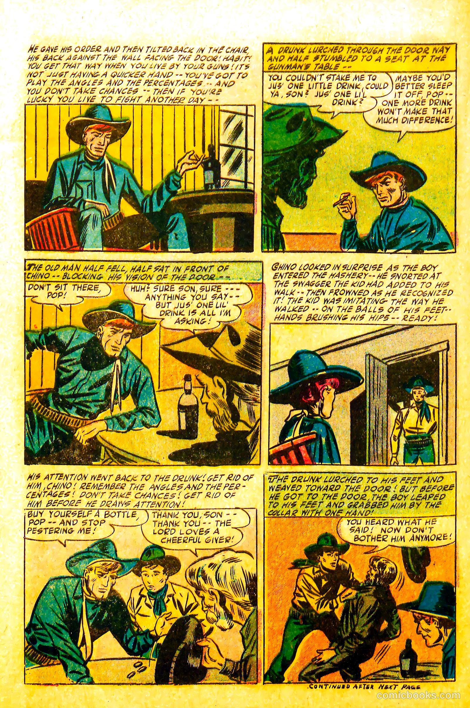 Silver Kid Western #1 (1954) — page 28 of 36