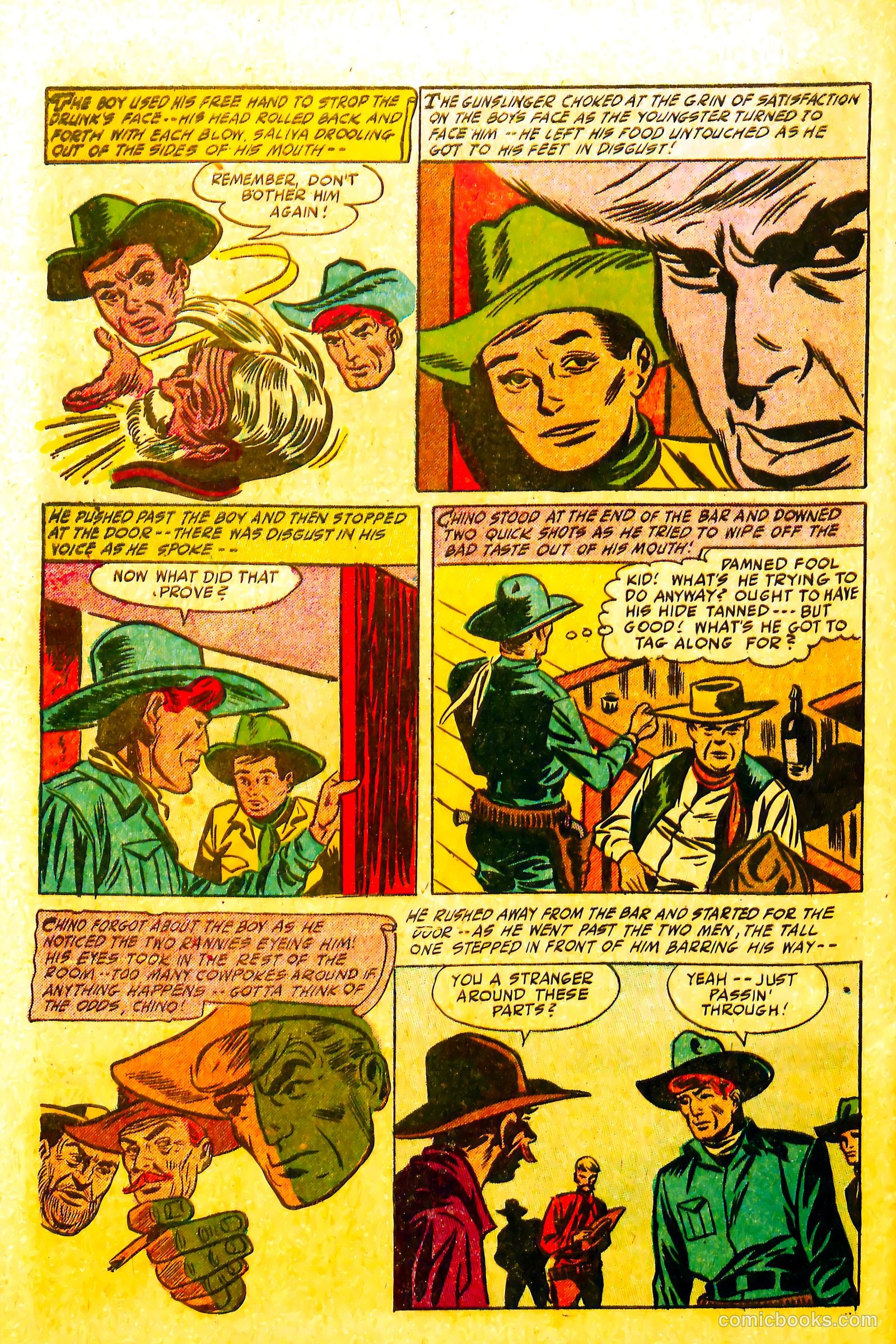 Silver Kid Western #1 (1954) — page 30 of 36